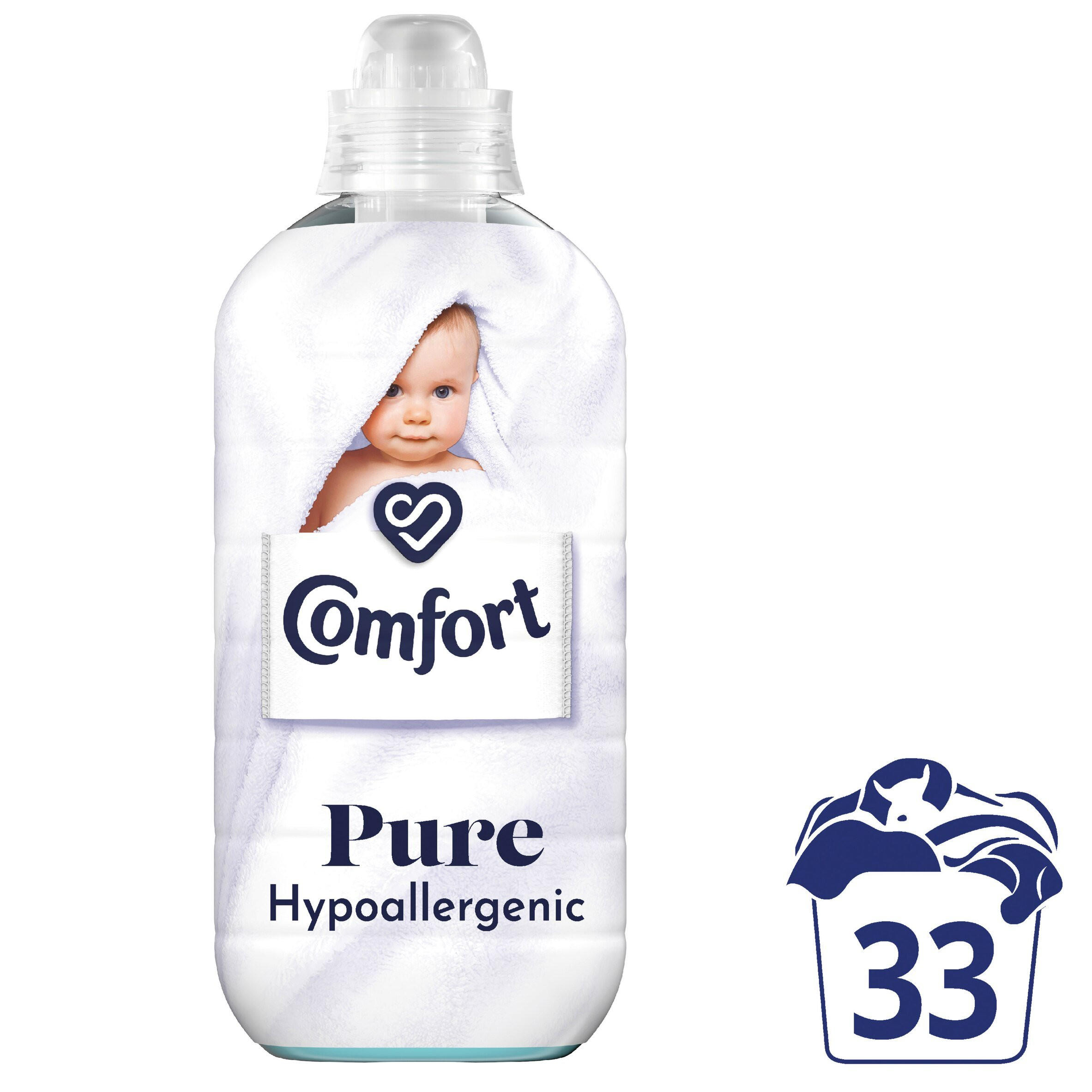 Comfort Sensitive Fabric Conditioner Pure 33 washes (990 ml)