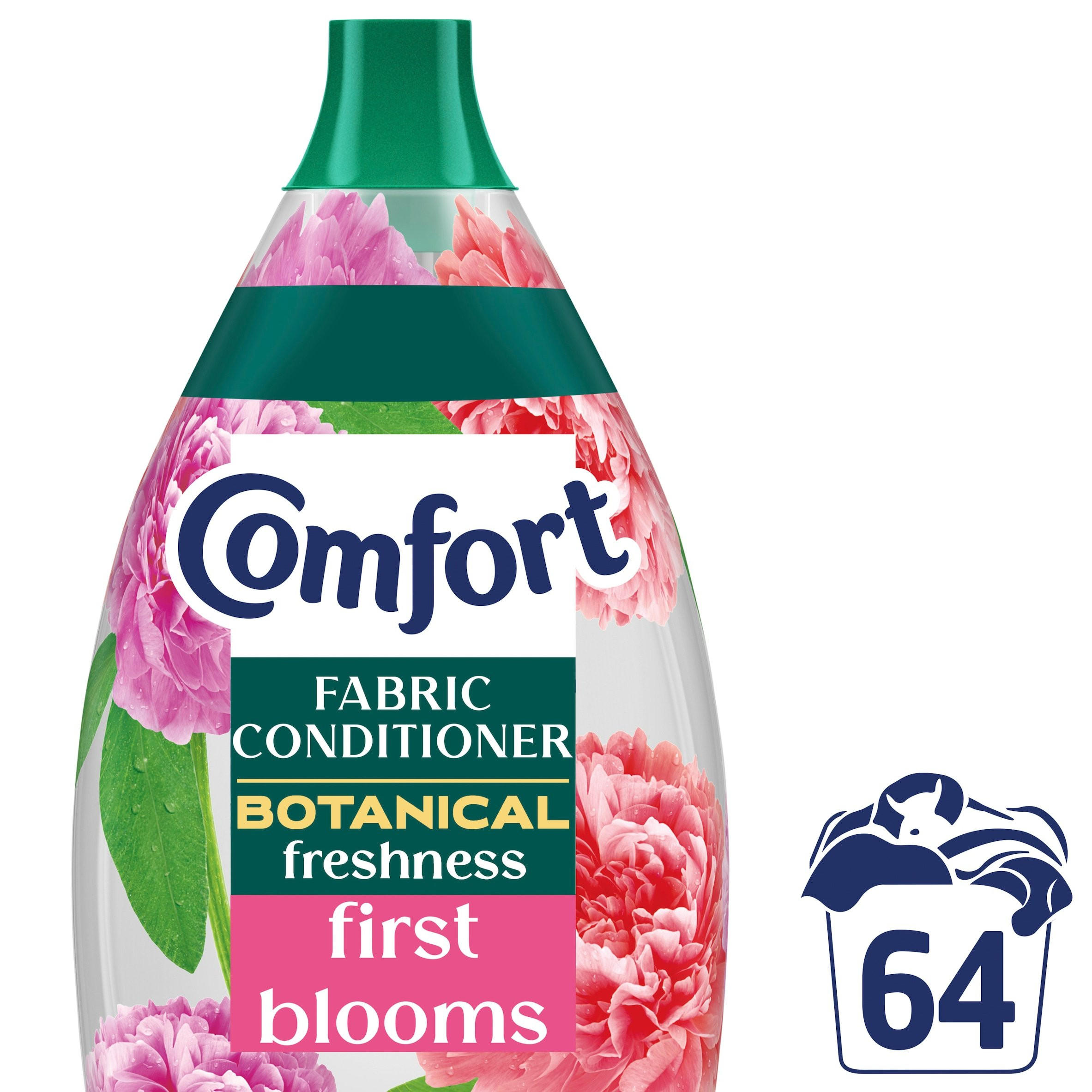 Comfort Botanical Fabric Conditioner First Blooms 960 ml (64 washes)