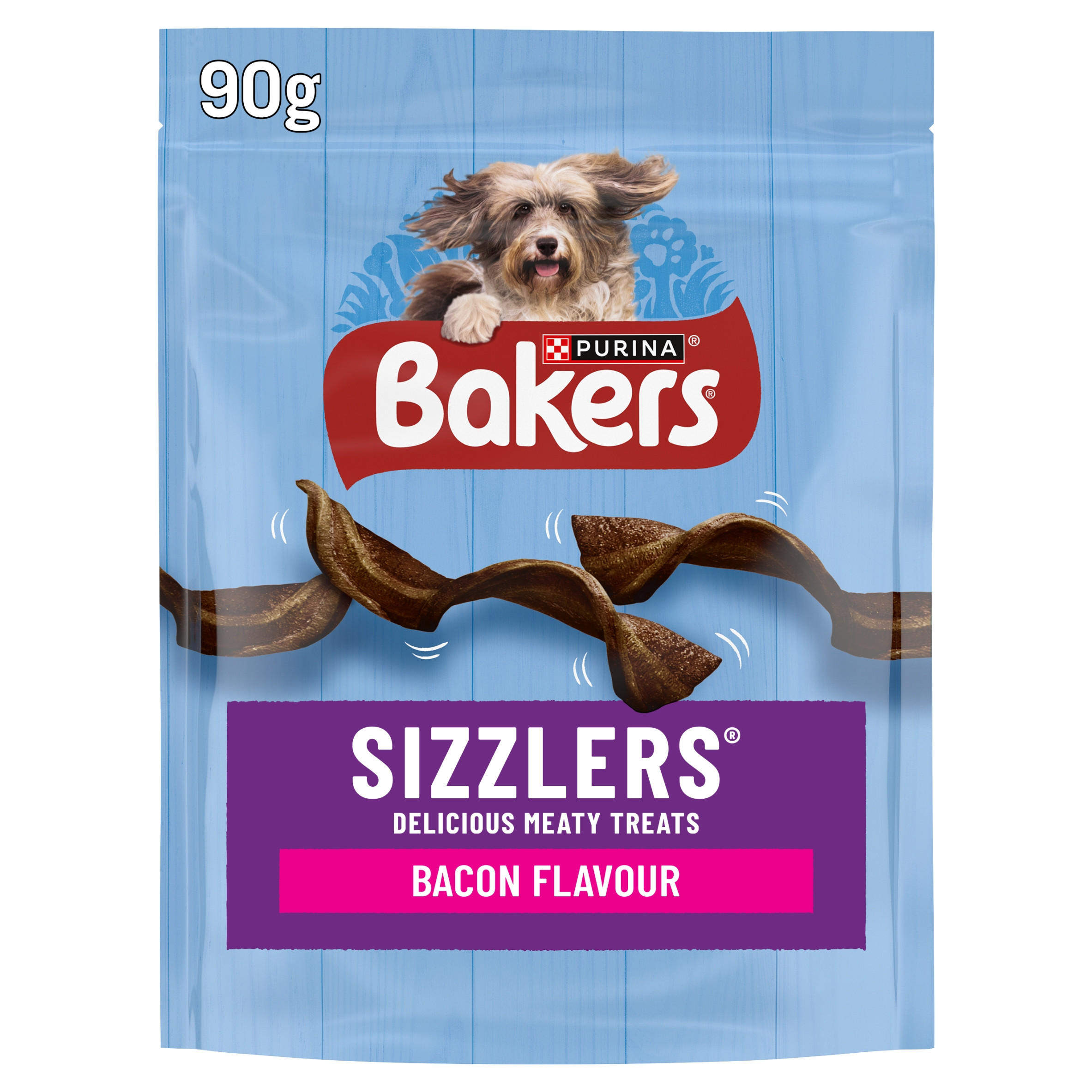 BAKERS Sizzlers Bacon Dog Treats 90g