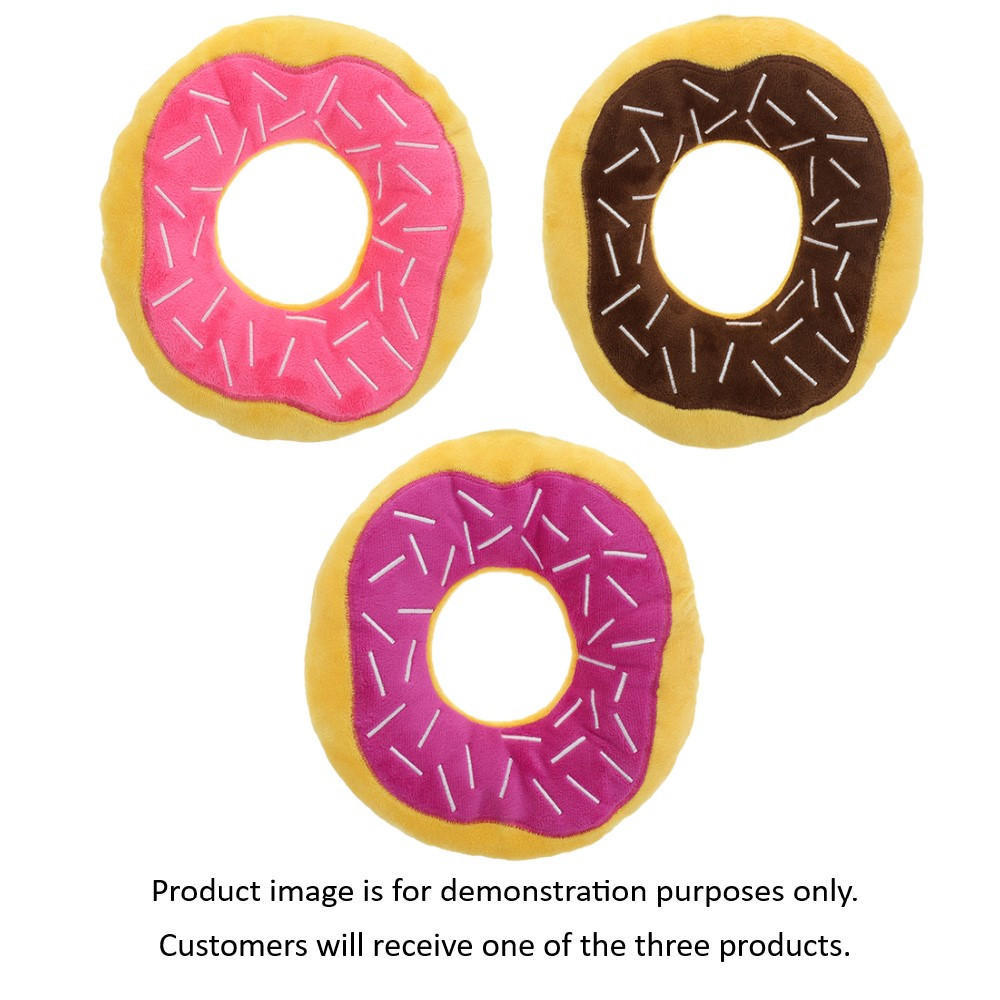 My Pawfect Friend Plush Donut Dog Toy