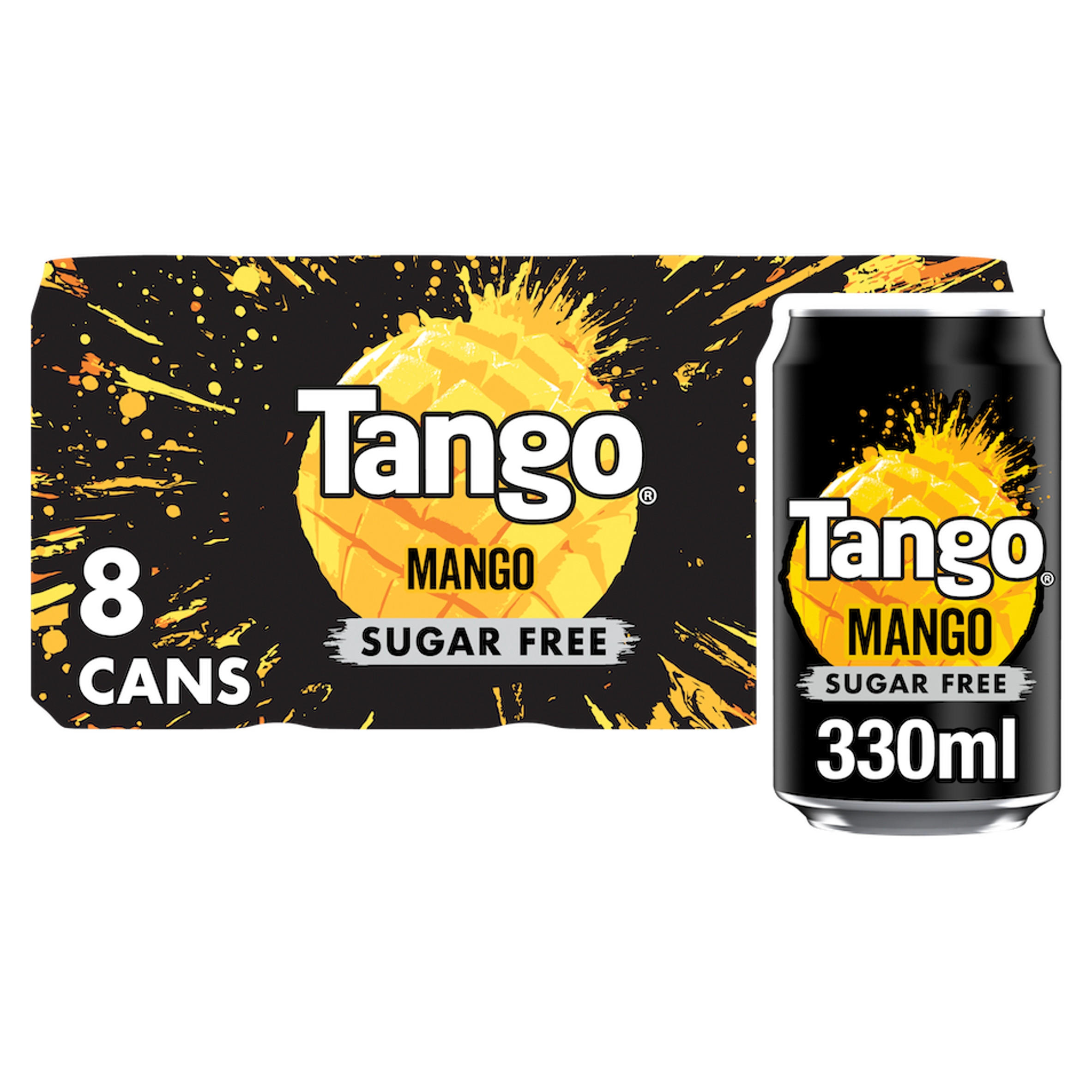 Tango Mango Sugar Free Cans 8 x 330ml