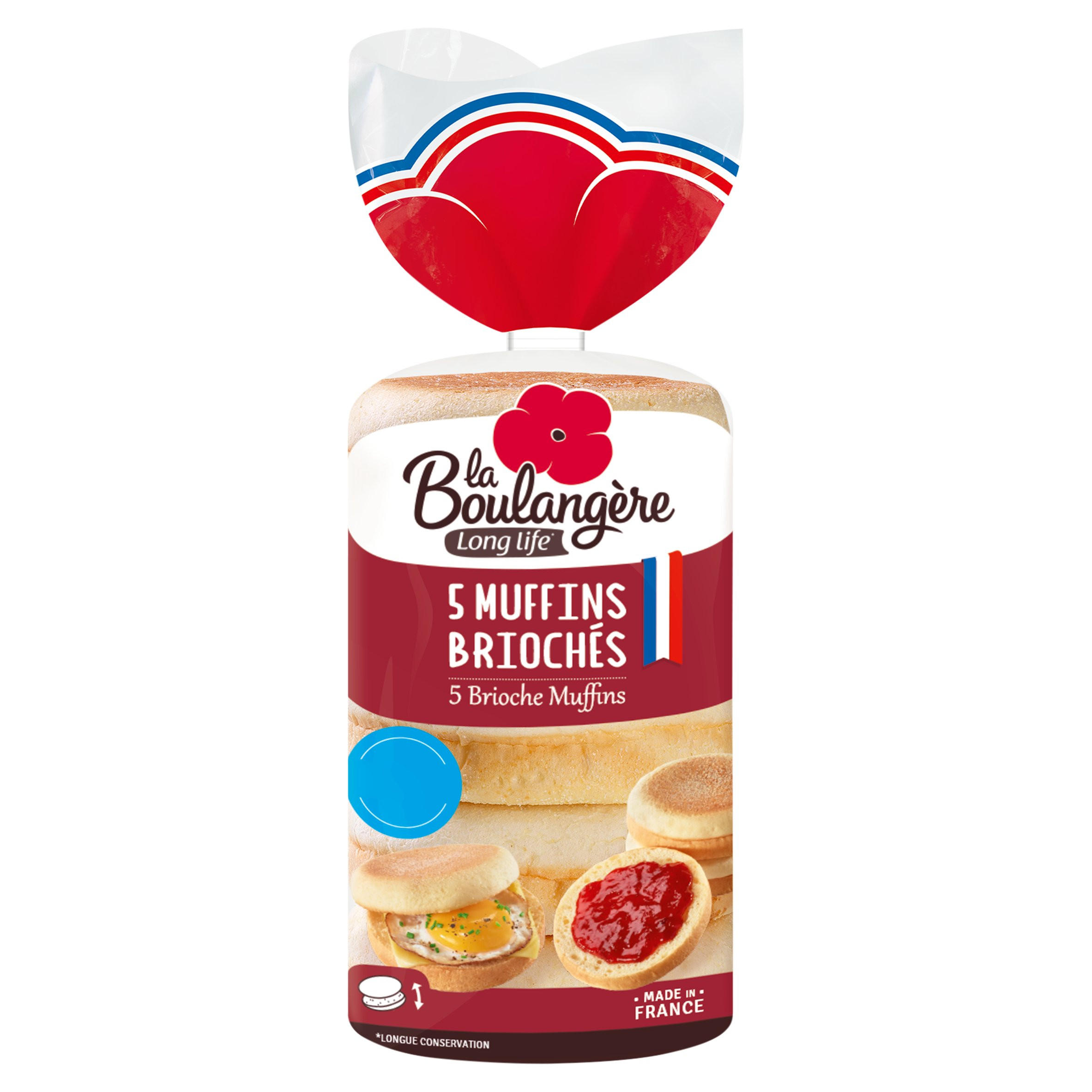 La Boulangère 5 Brioche Muffins 250g