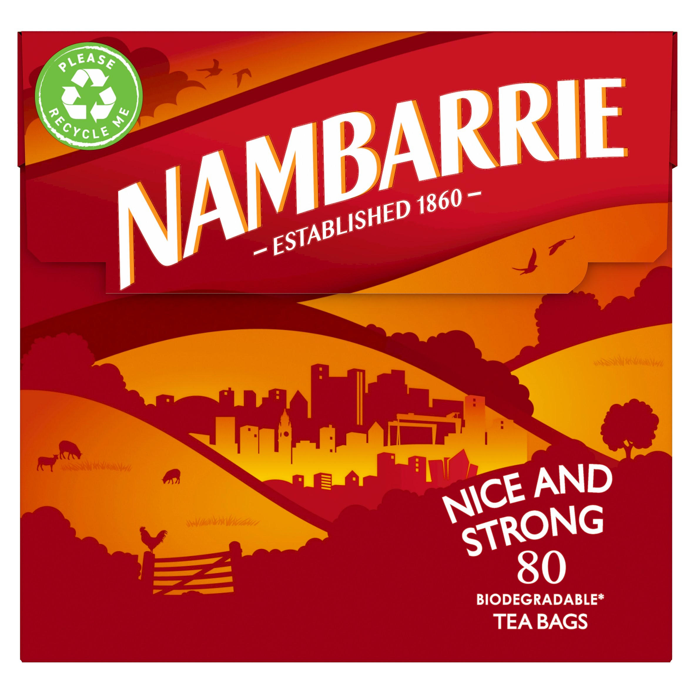 Nambarrie Nice and Strong 80 Tea Bags 232g