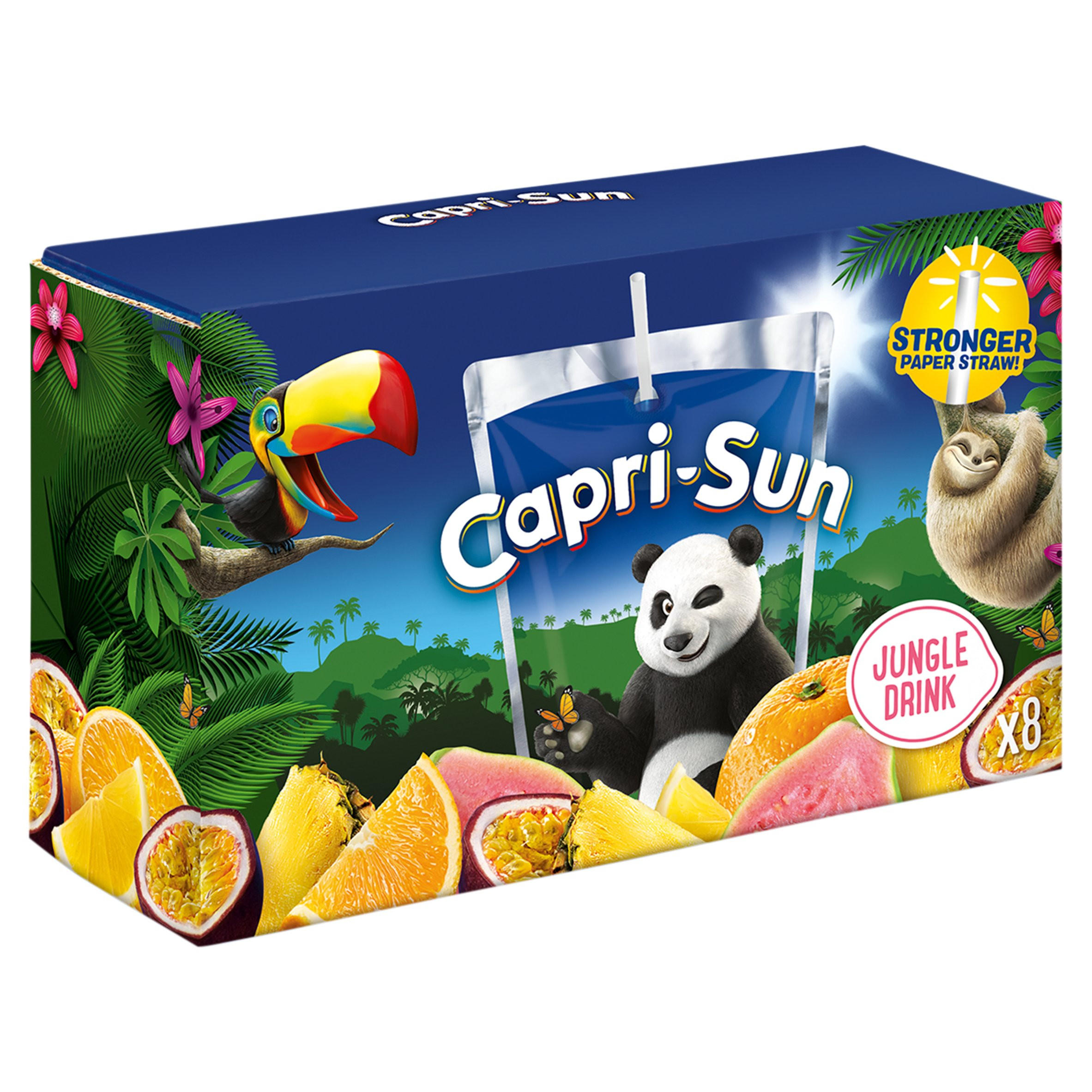 Capri-Sun Jungle 8 x 200ml Kids' Juice Drink