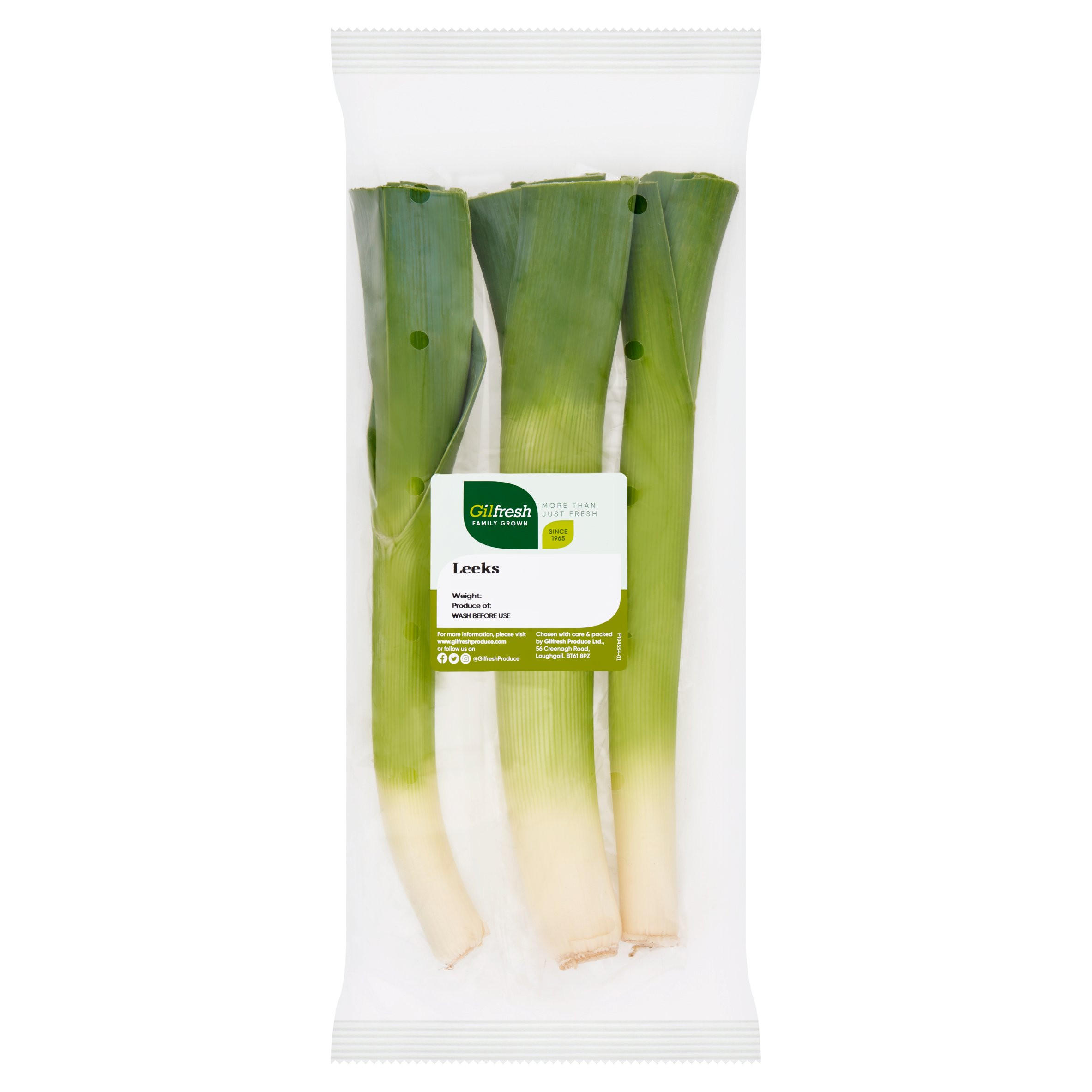 Gilfresh Family Grown Leeks 500g
