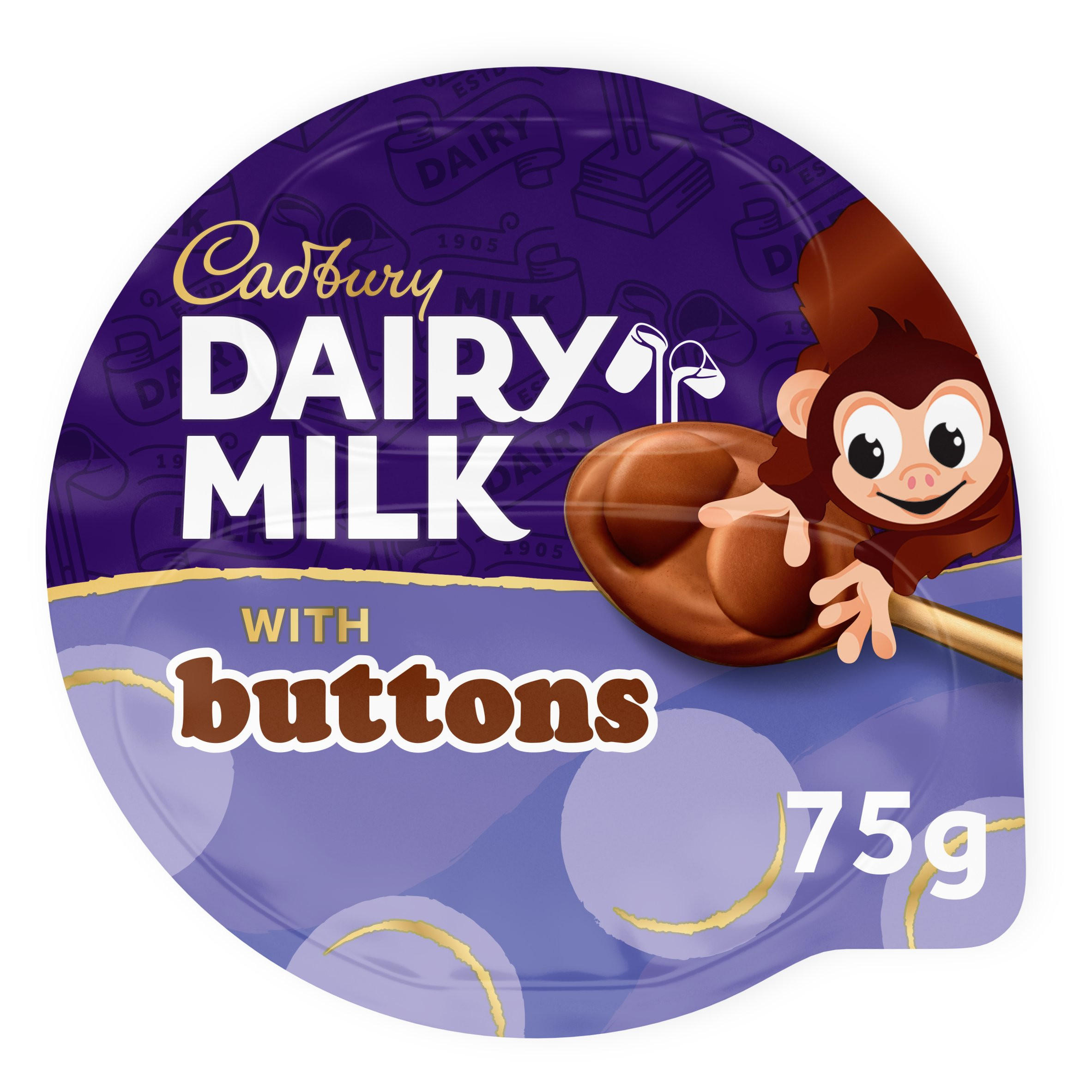 Cadbury Dairy Milk Buttons Dessert 75g