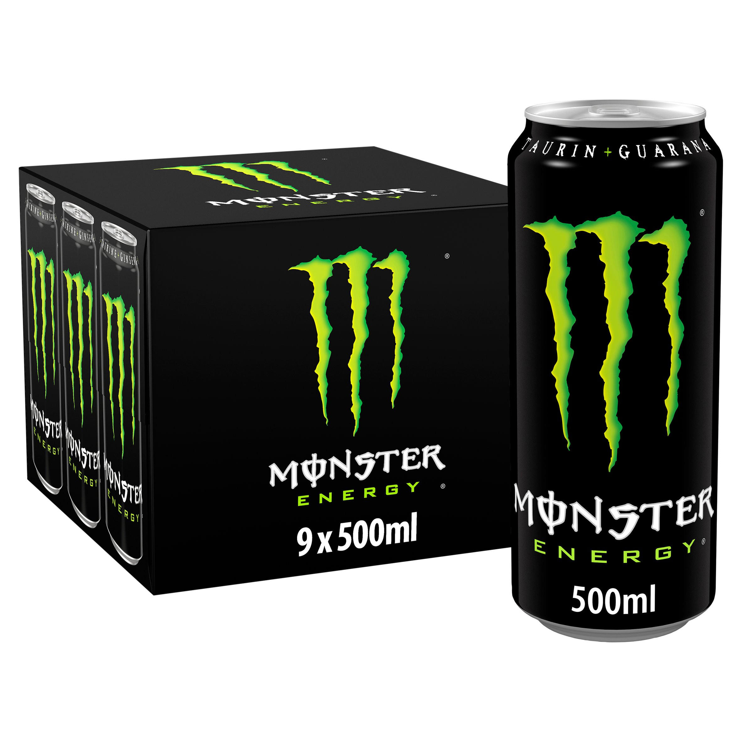 Monster Energy Drink 9 x 500ml