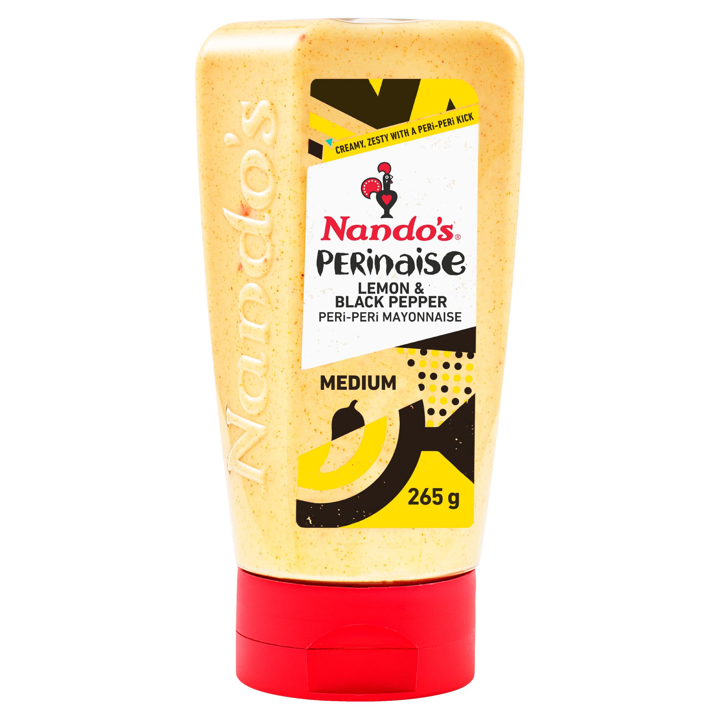 Nando's Perinaise Lemon & Black Pepper Mayonnaise 265g