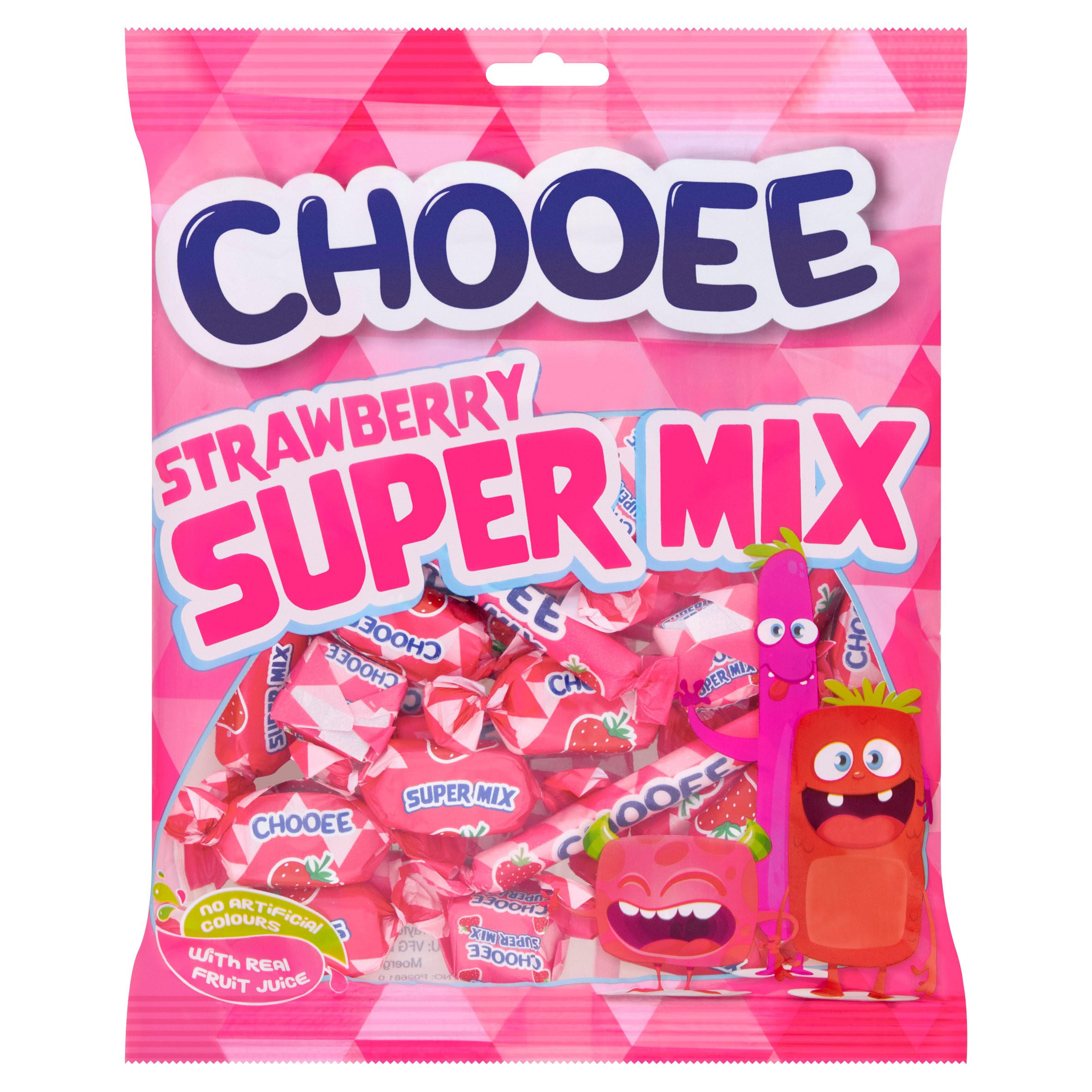 Chooee Strawberry Super Mix 200g