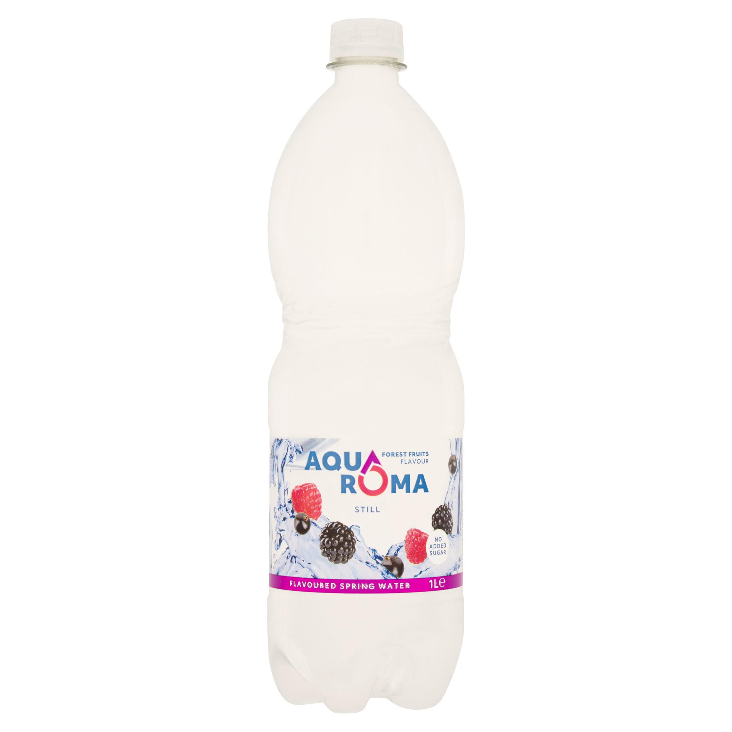 Aquaroma Forest Fruits Flavour Still Flavoured Spring Water 1L