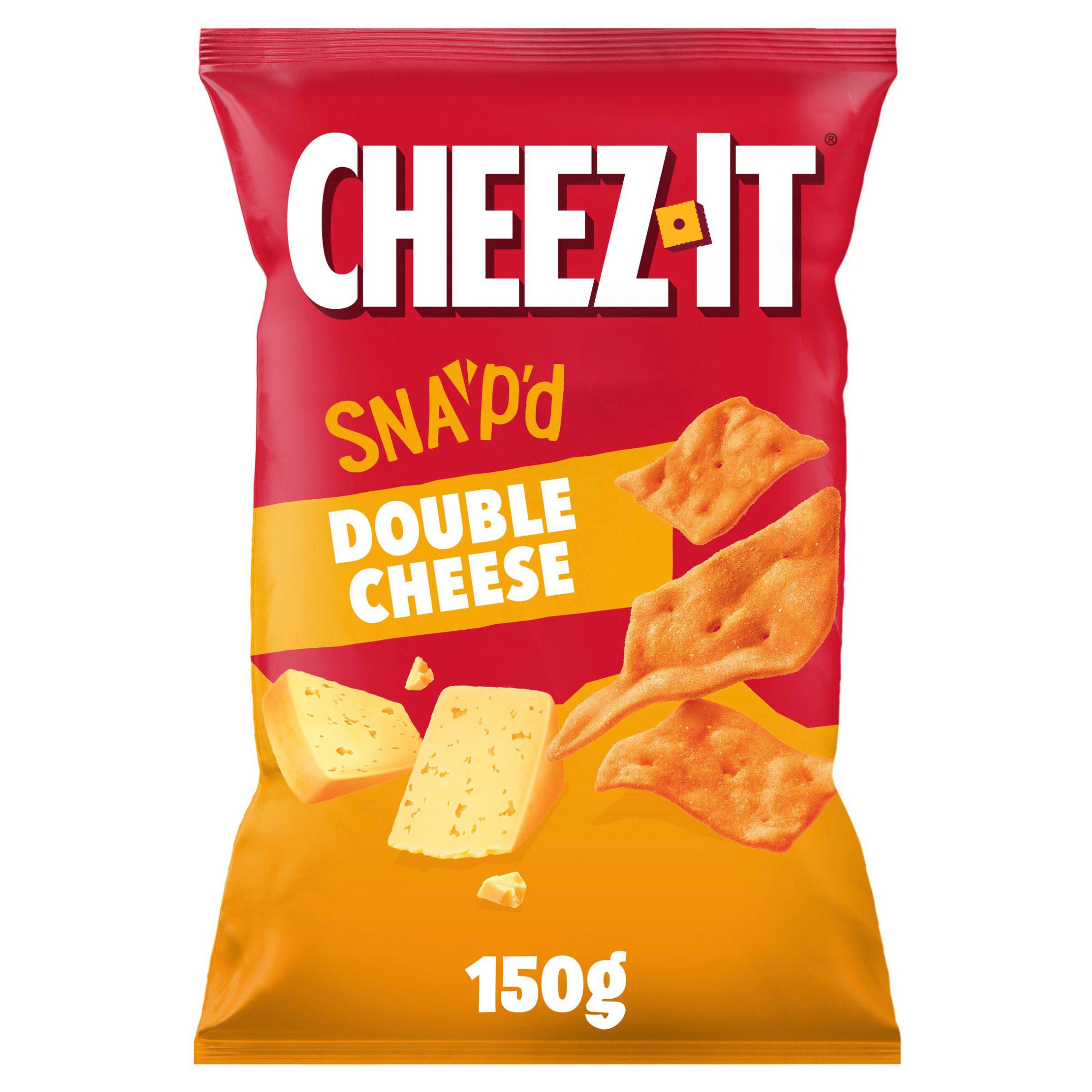 Cheez-It Double Cheese Thin & Crispy Baked Snacks 150g