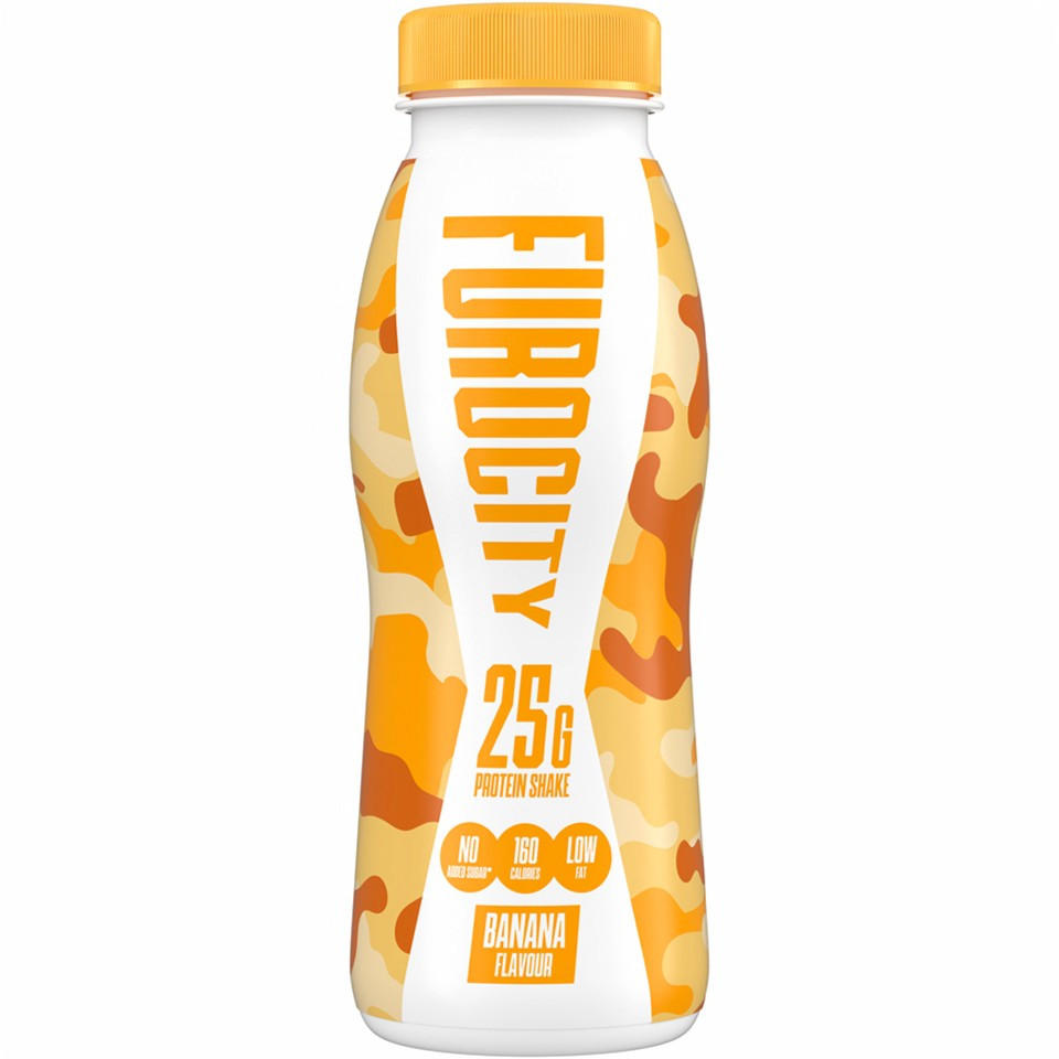 Furocity Protein Shake Banana Flavour 235ml