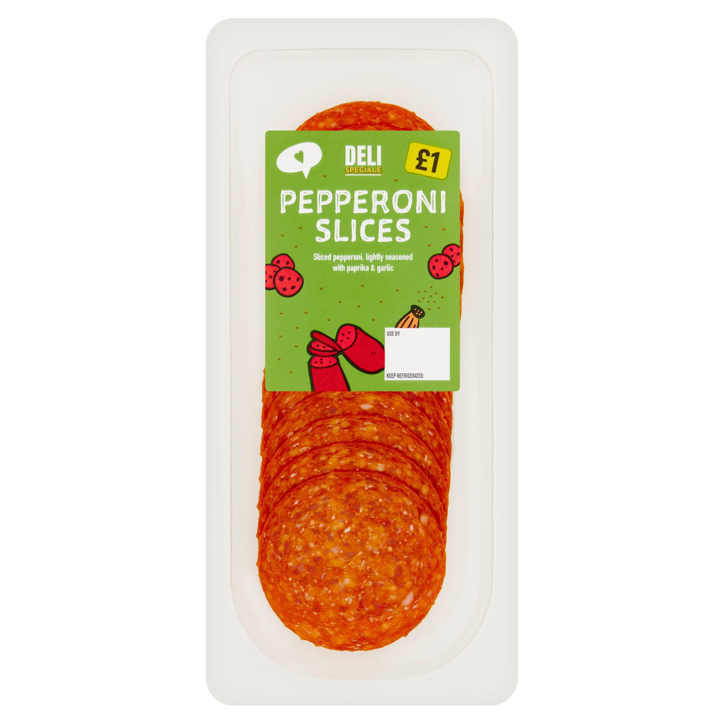 Deli Speciale Pepperoni Slices 55g
