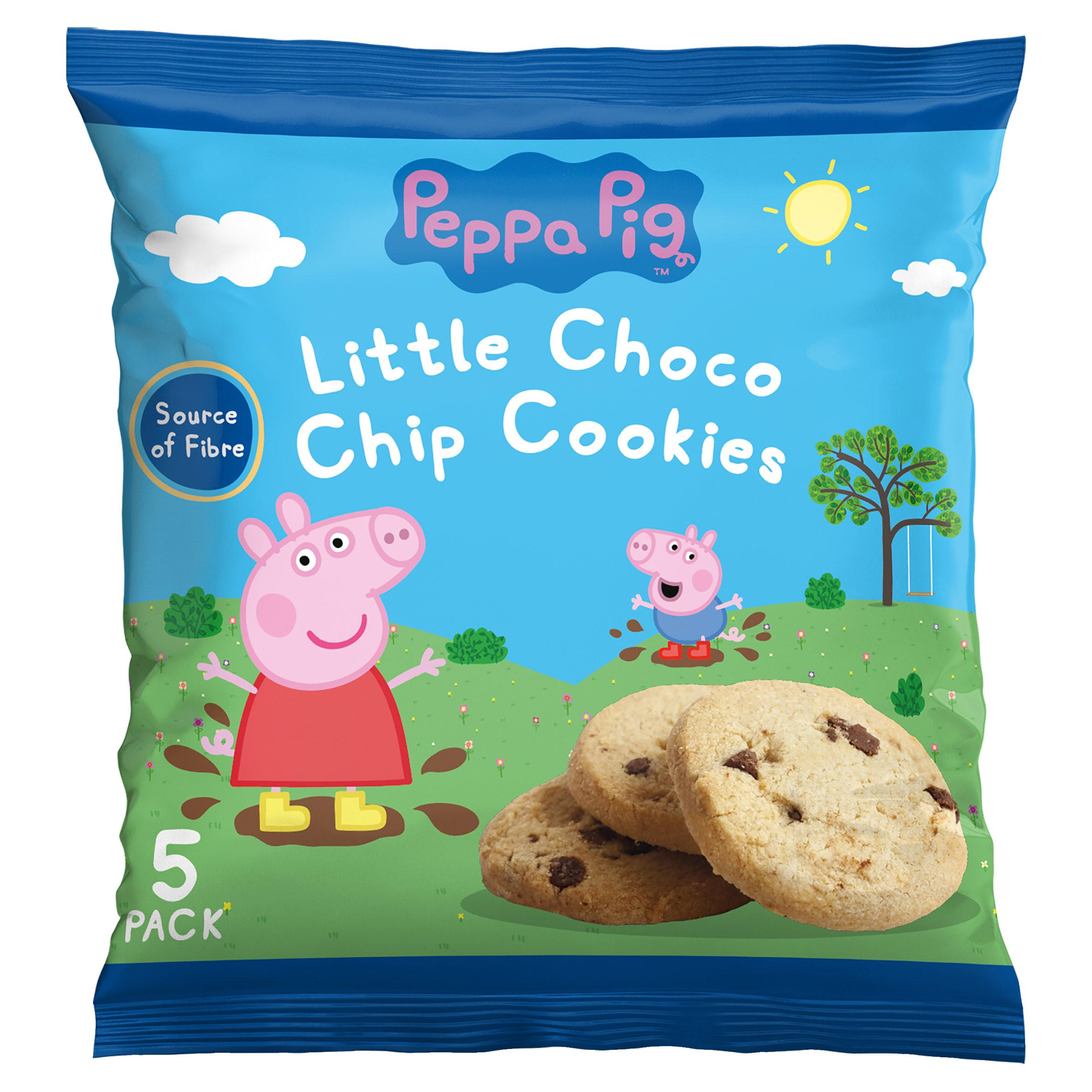 Peppa Pig Little Choco Chip Cookies 5 x 20g (100g)