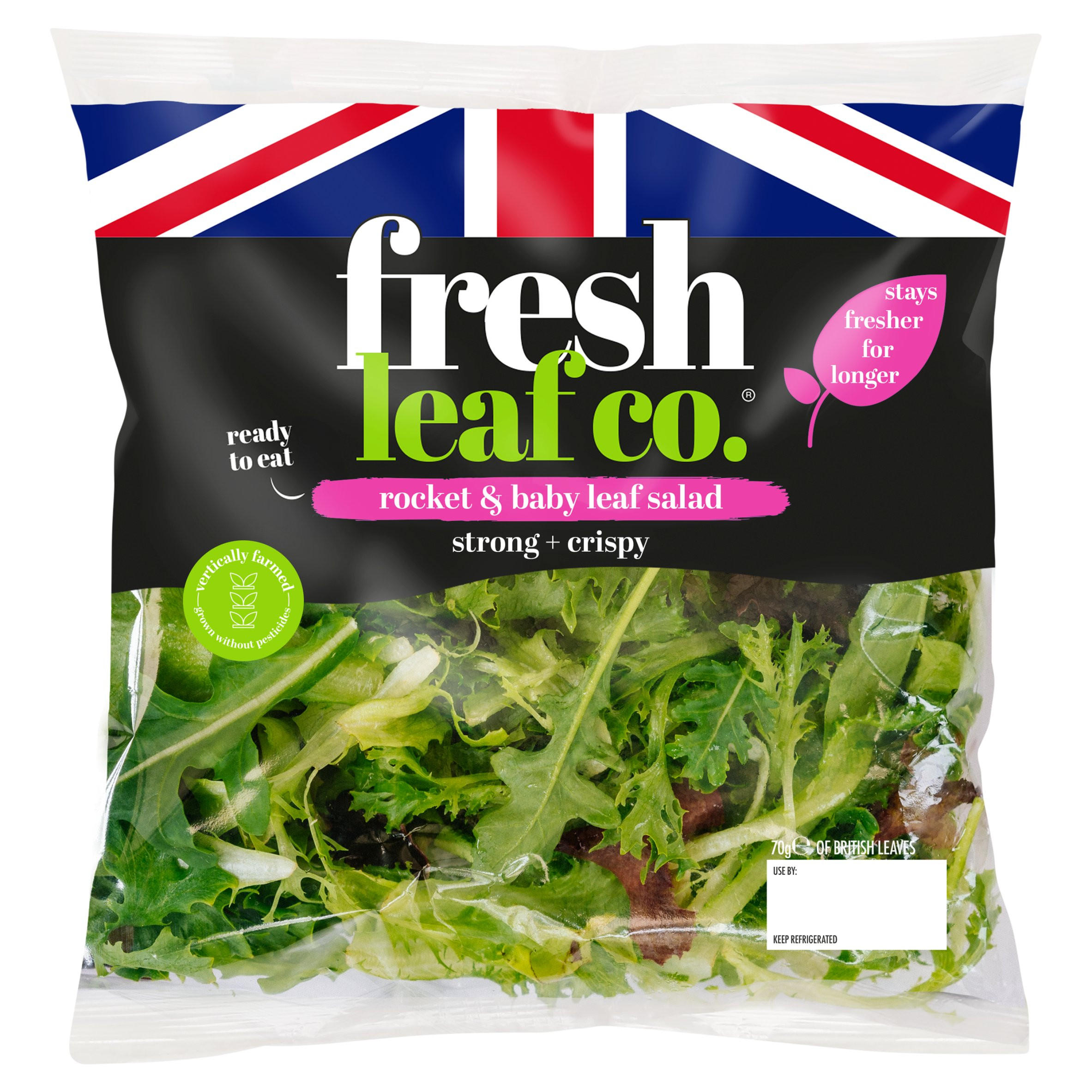 Fresh Leaf Co. Rocket & Baby Leaf Salad 70g