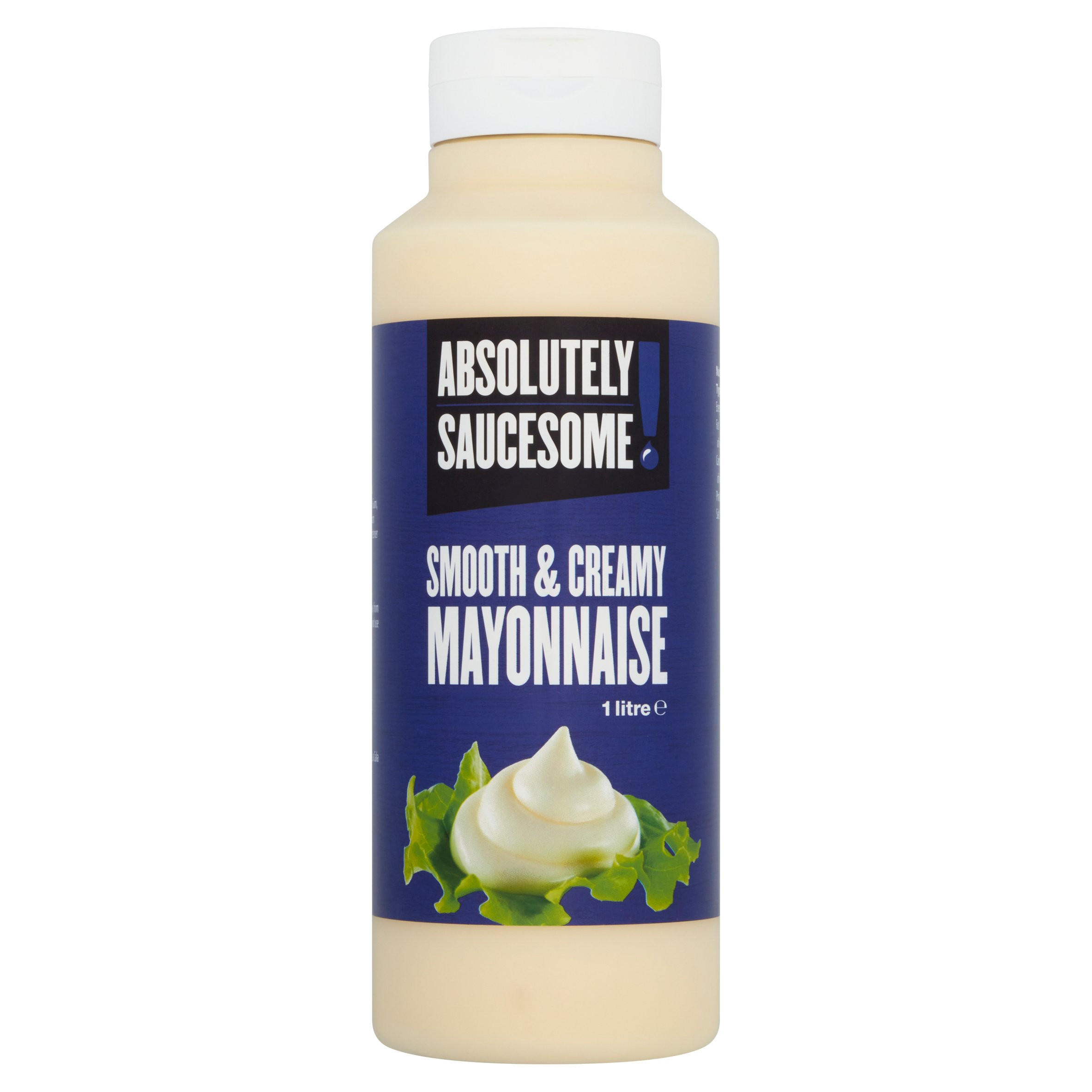 Absolutely Saucesome! Smooth & Creamy Mayonnaise 1 Litre