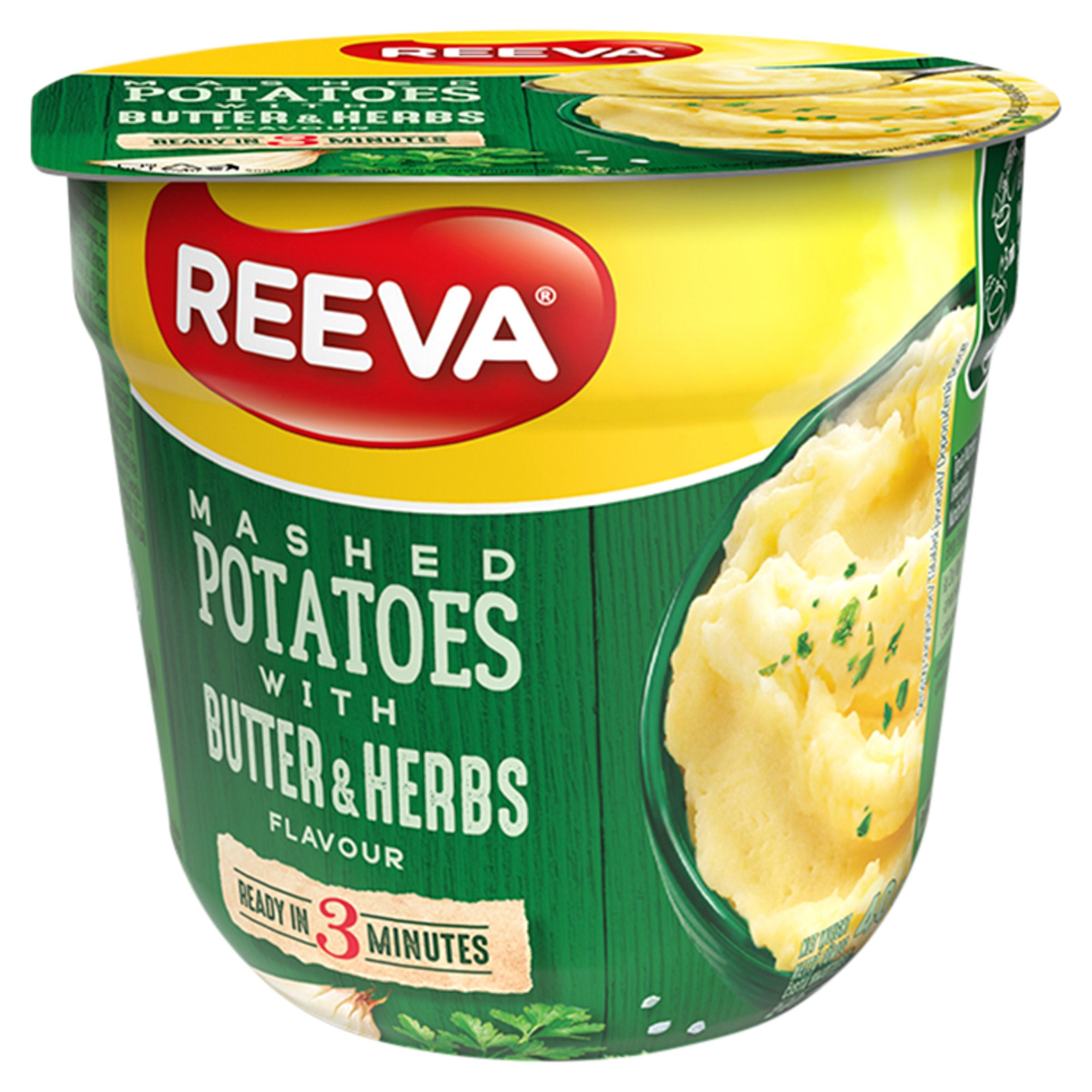 Reeva 40g Butter & Herbs Mashed Potato