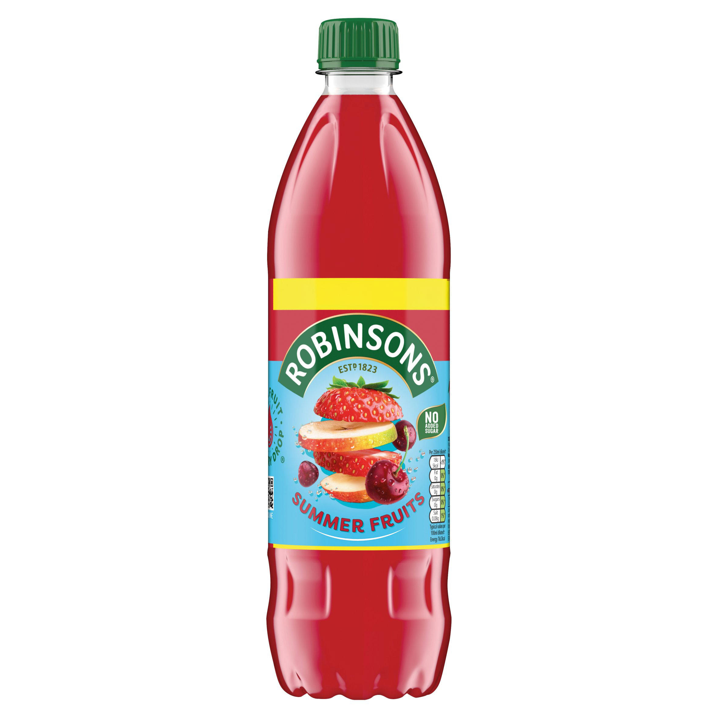 Robinsons Summer Fruits No Added Sugar Squash 750ml