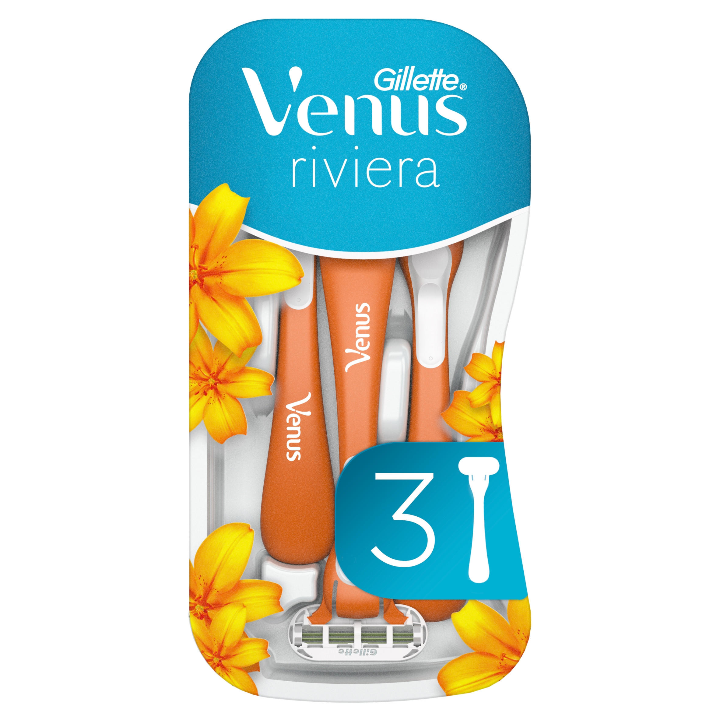 Venus Riviera Disposable Razors x3