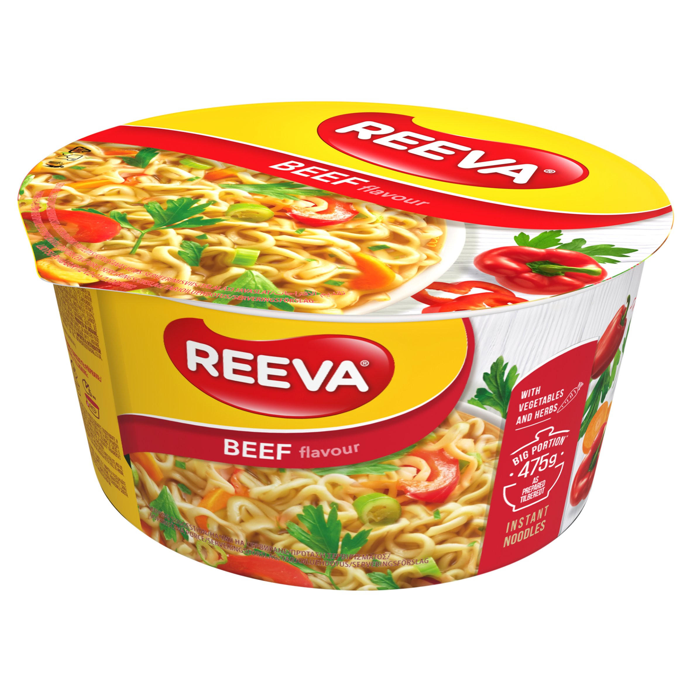 Reeva Beef Noodles 75g