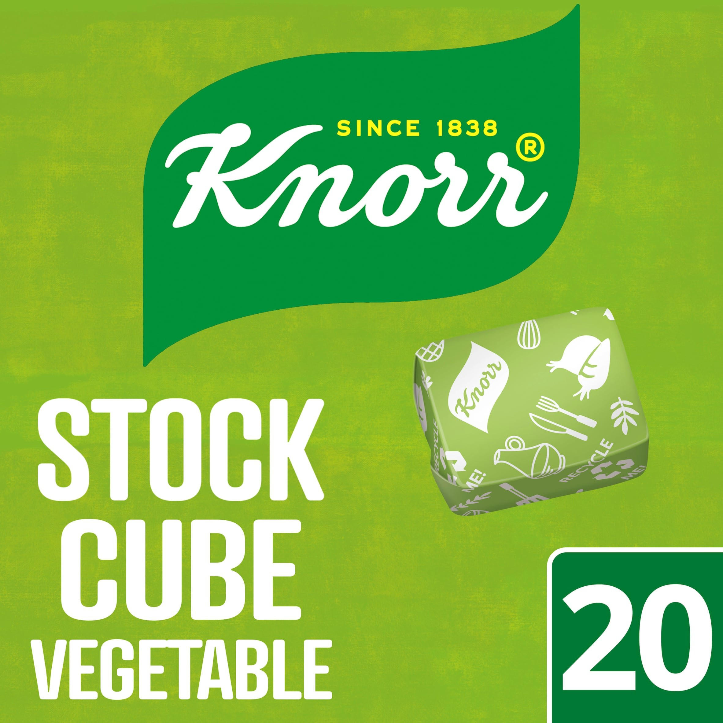 Knorr Stock Cubes Vegetable 20x 10 g