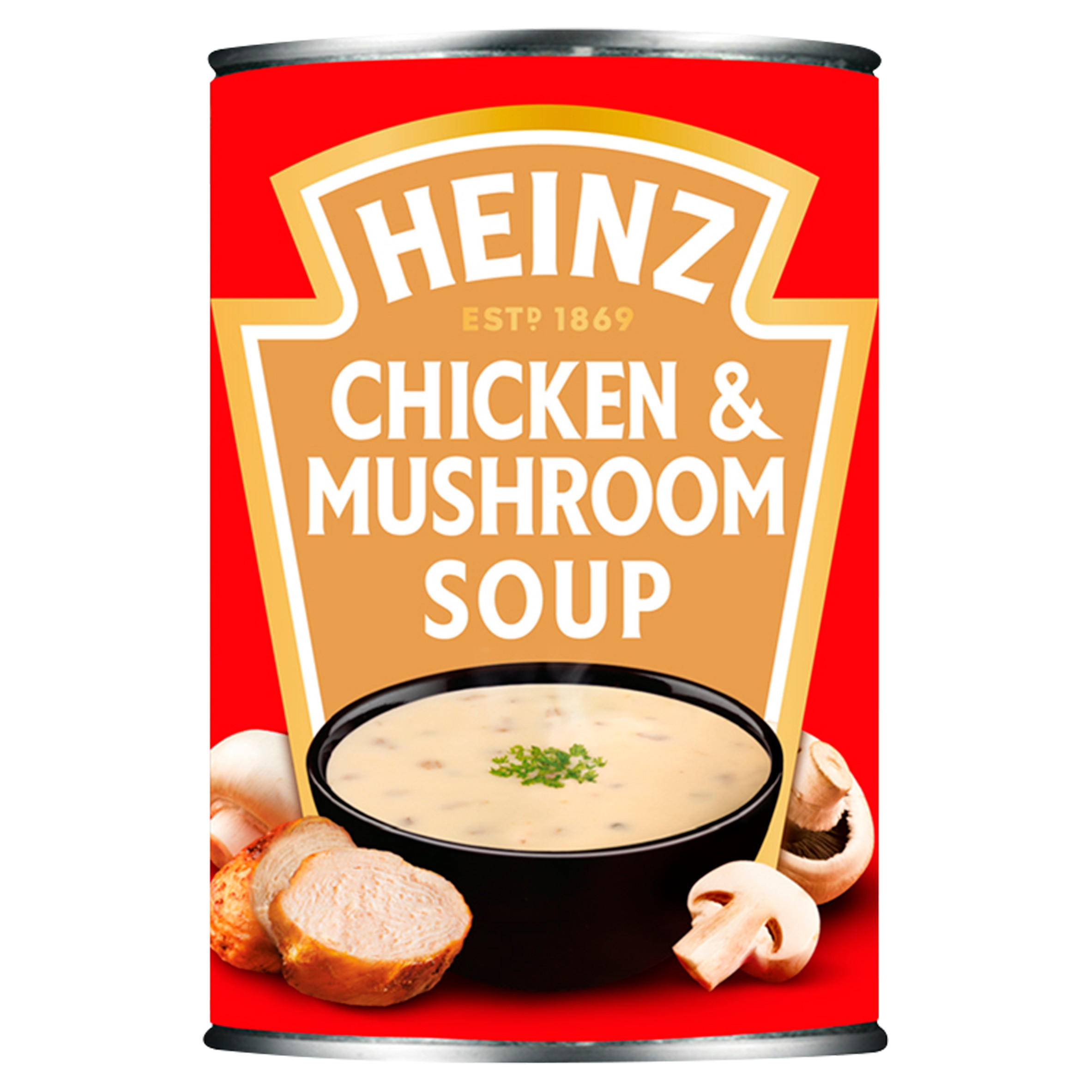Heinz Chicken & Mushroom Tinned Soup 400g