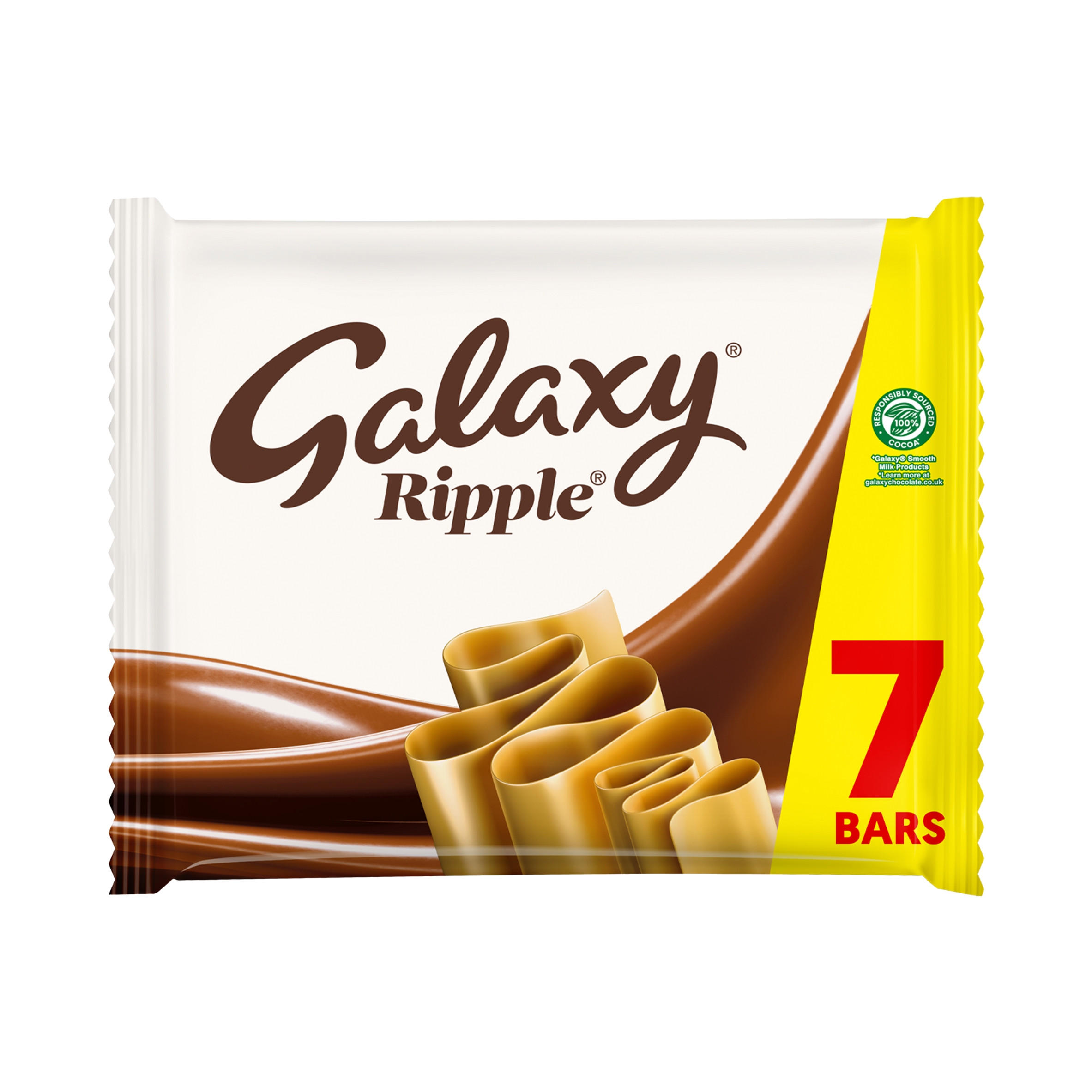 Galaxy Ripple Chocolate Bars Multipack 7x30g