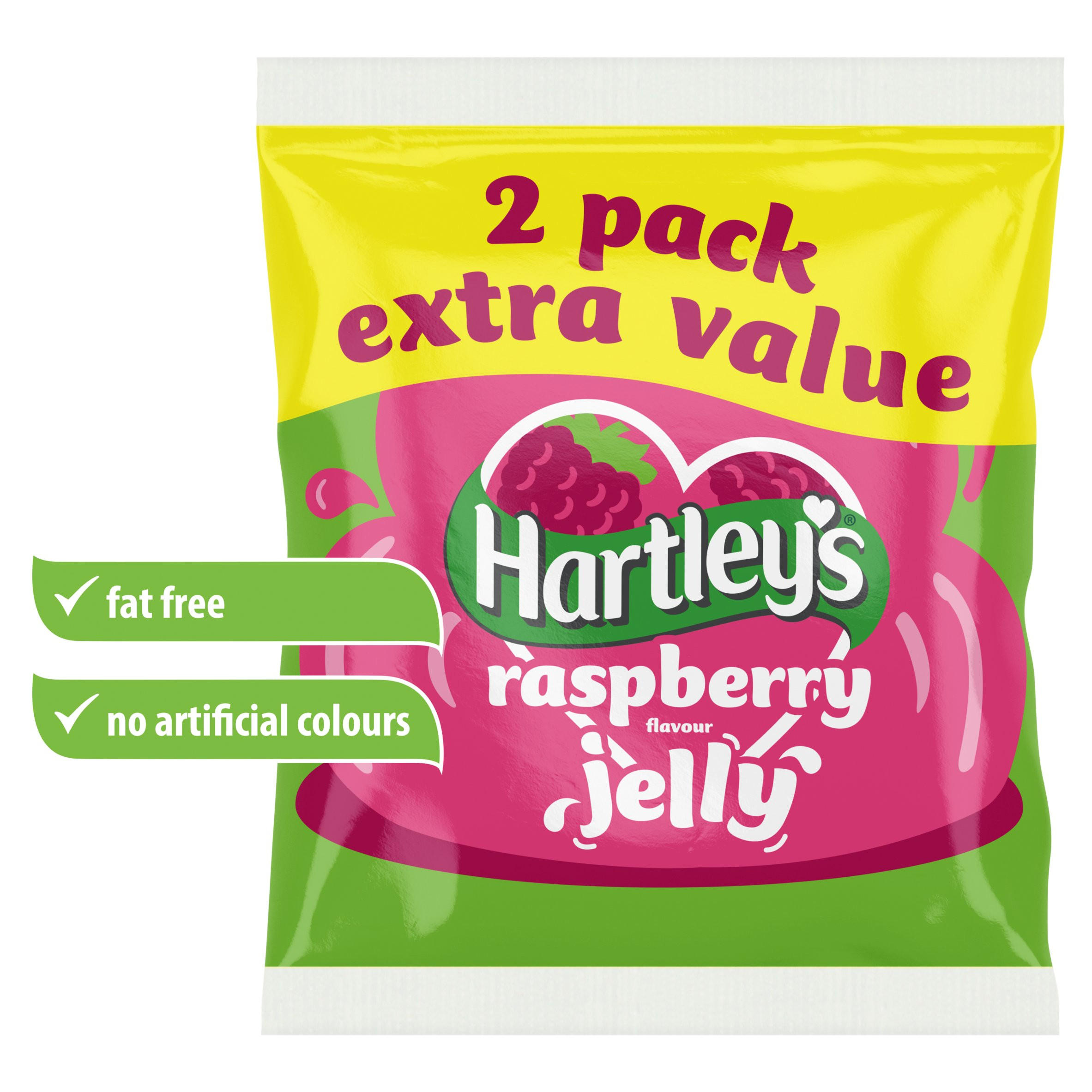 Hartley's Raspberry Flavour Jelly 2 x 135g