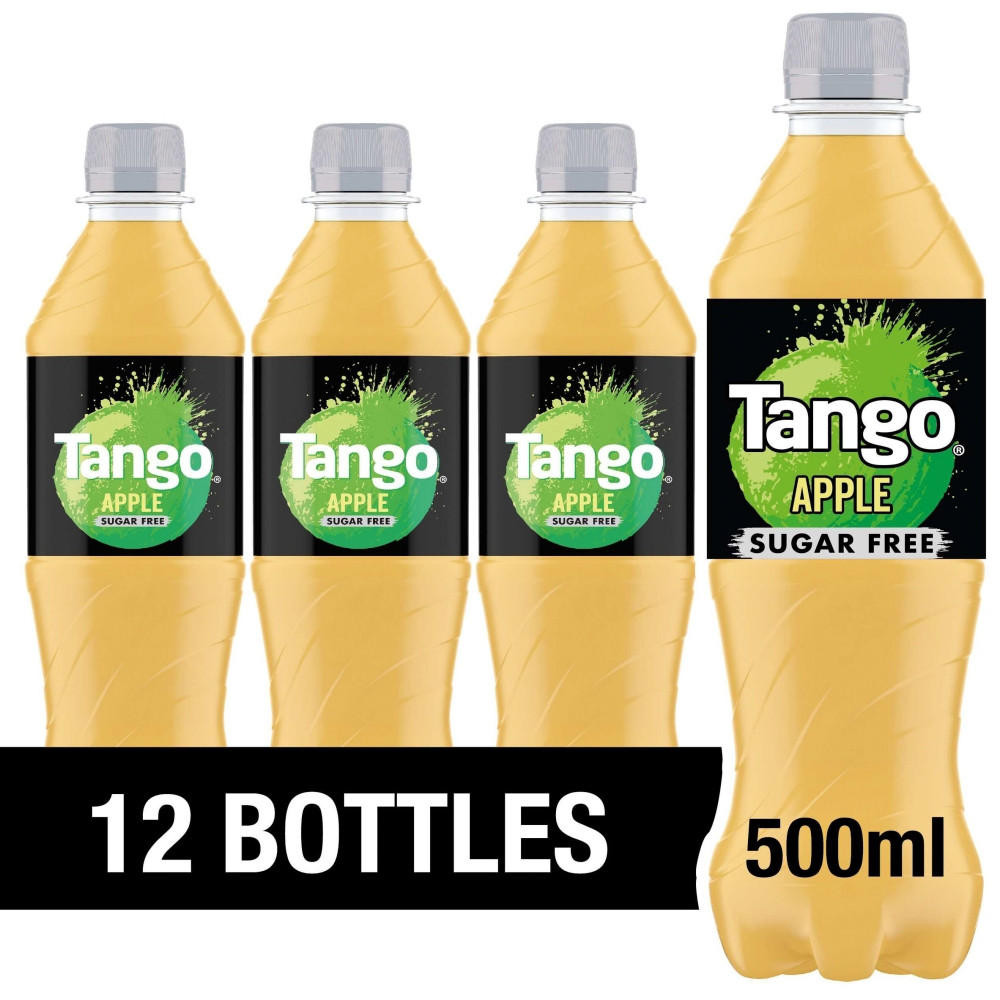 Tango Apple Sugar Free Bottles 12 x 500ml