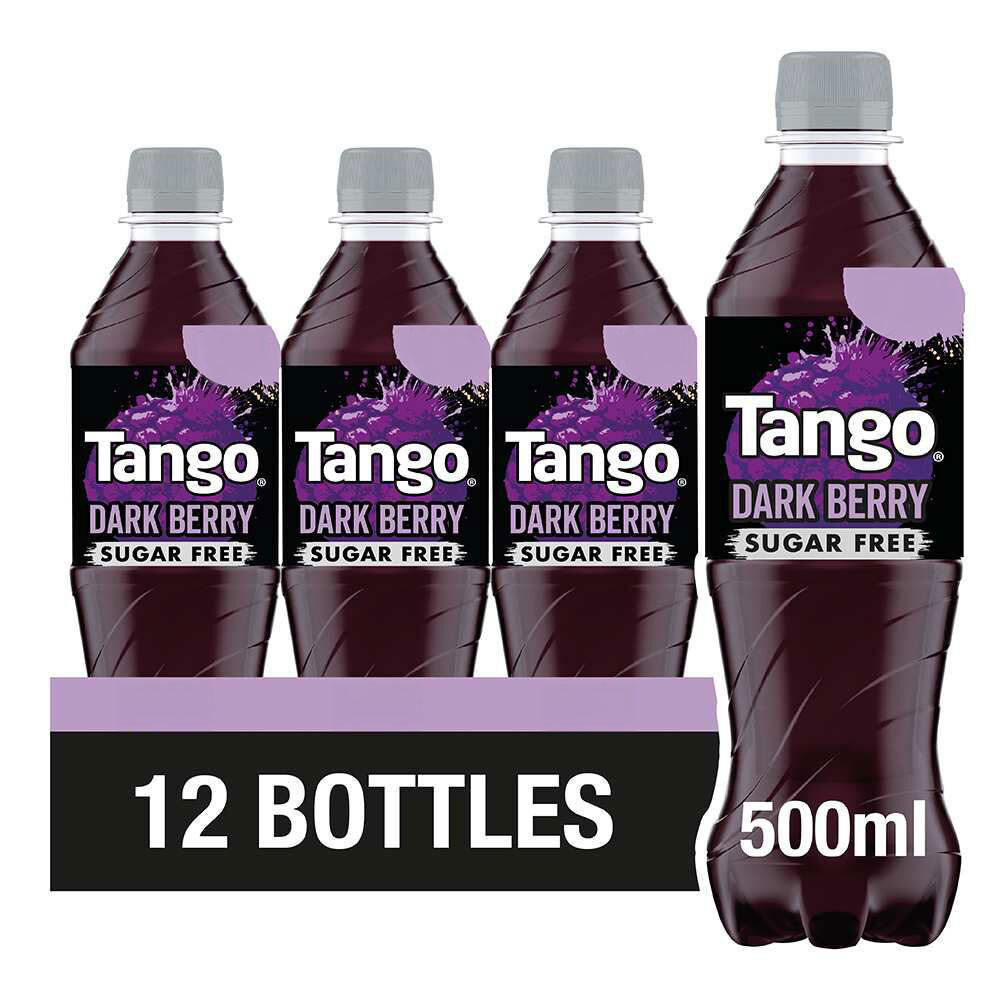 Tango Dark Berry Sugar Free Bottles 12 x 500ml