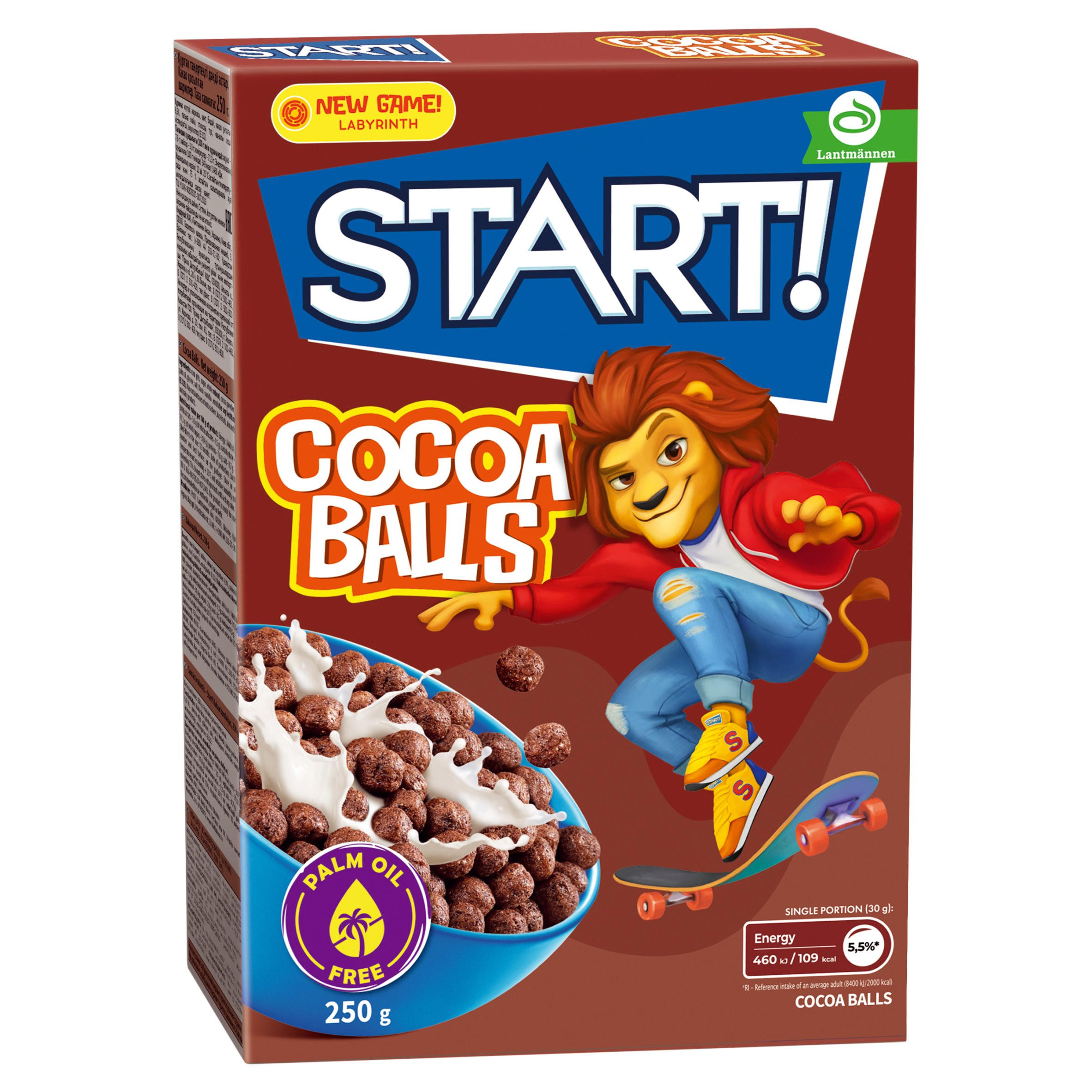 Start! Cocoa Balls 250g