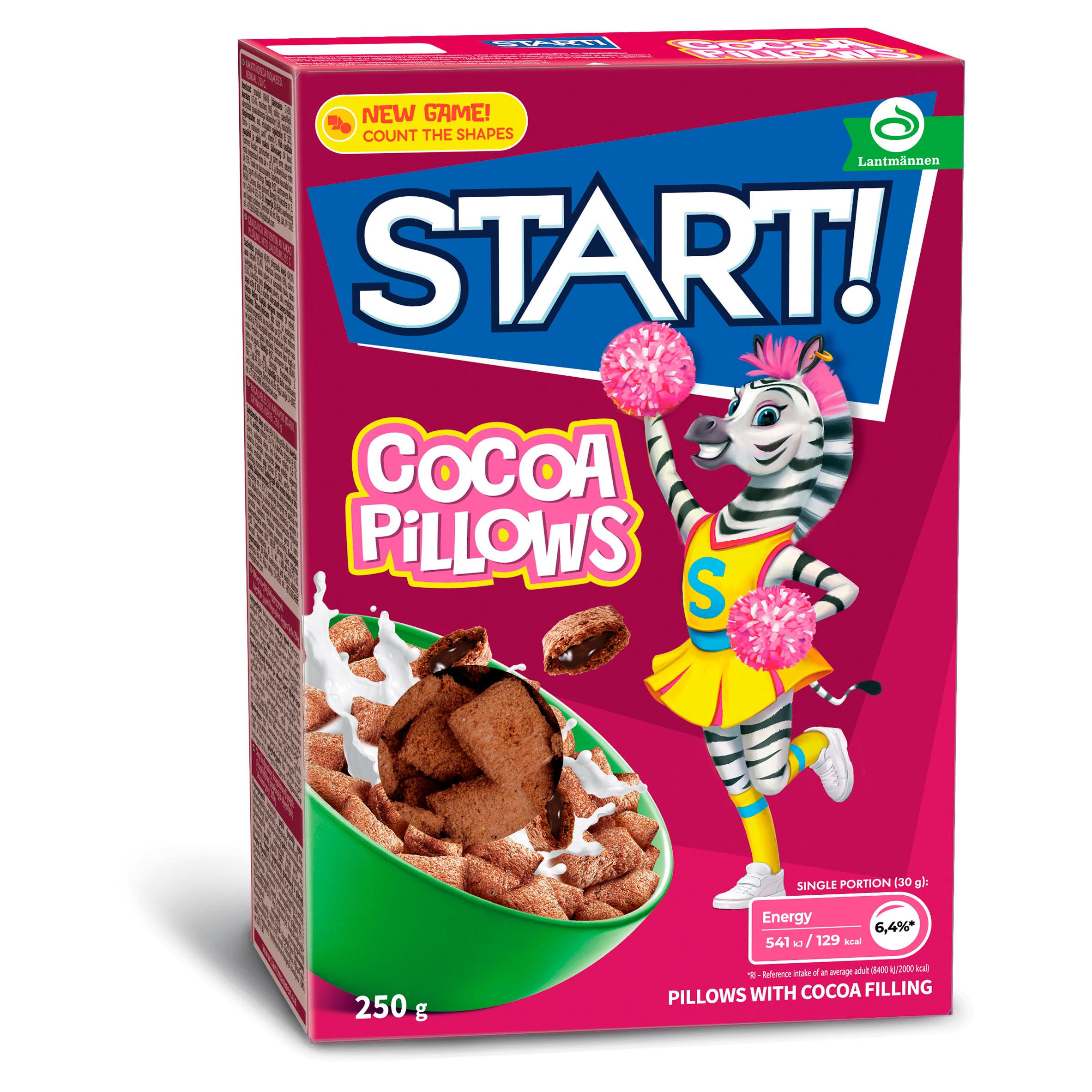 Start! Cocoa Pillows 250g