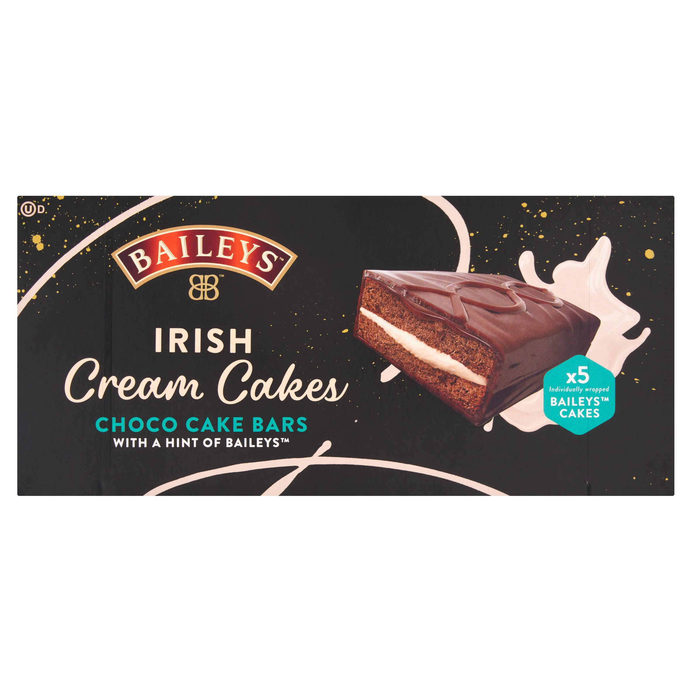 Baileys Irish Cream Cakes Choco Cake Bars 5 x 39g (195g)
