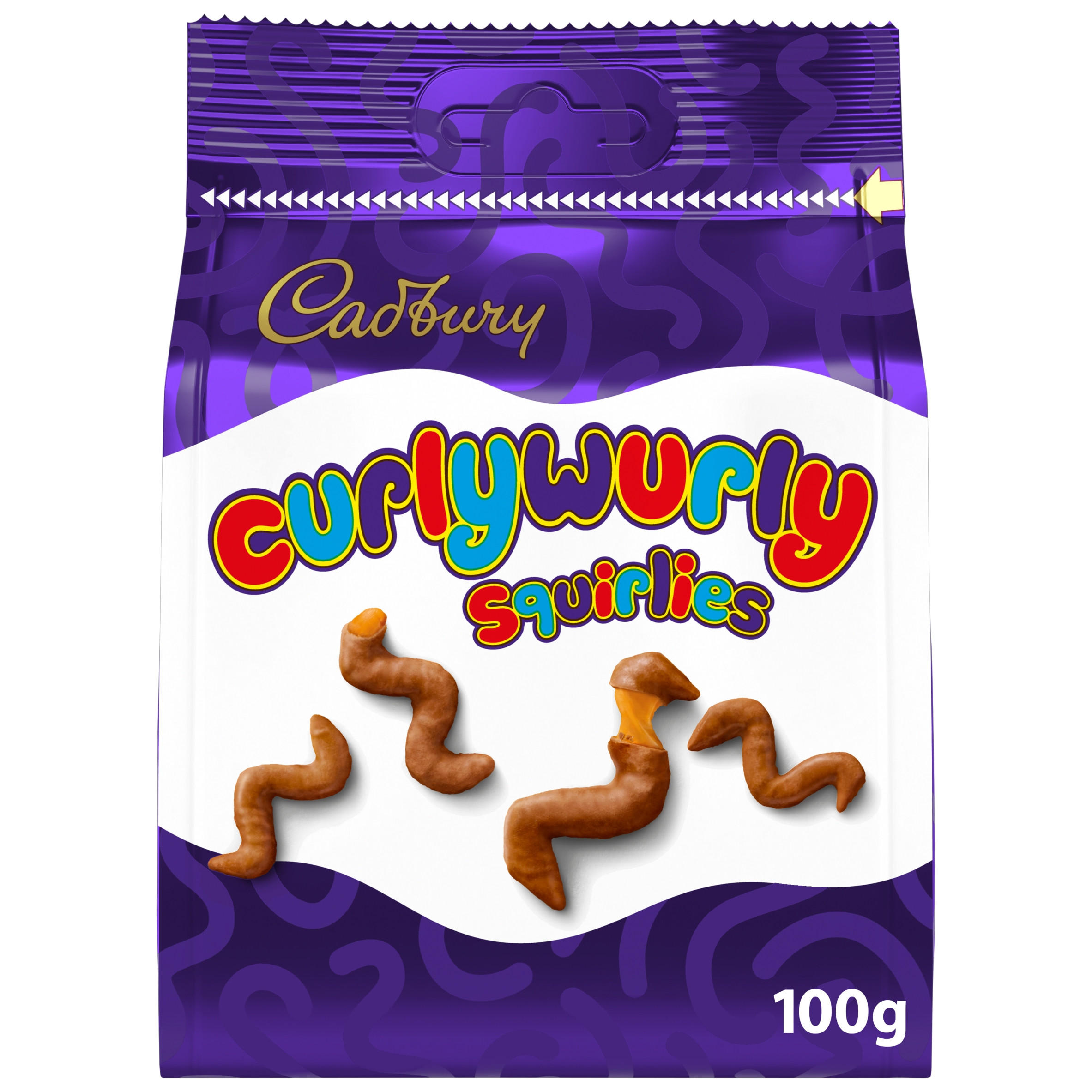 Cadbury Curlywurly Squirlies Chocolate 100g