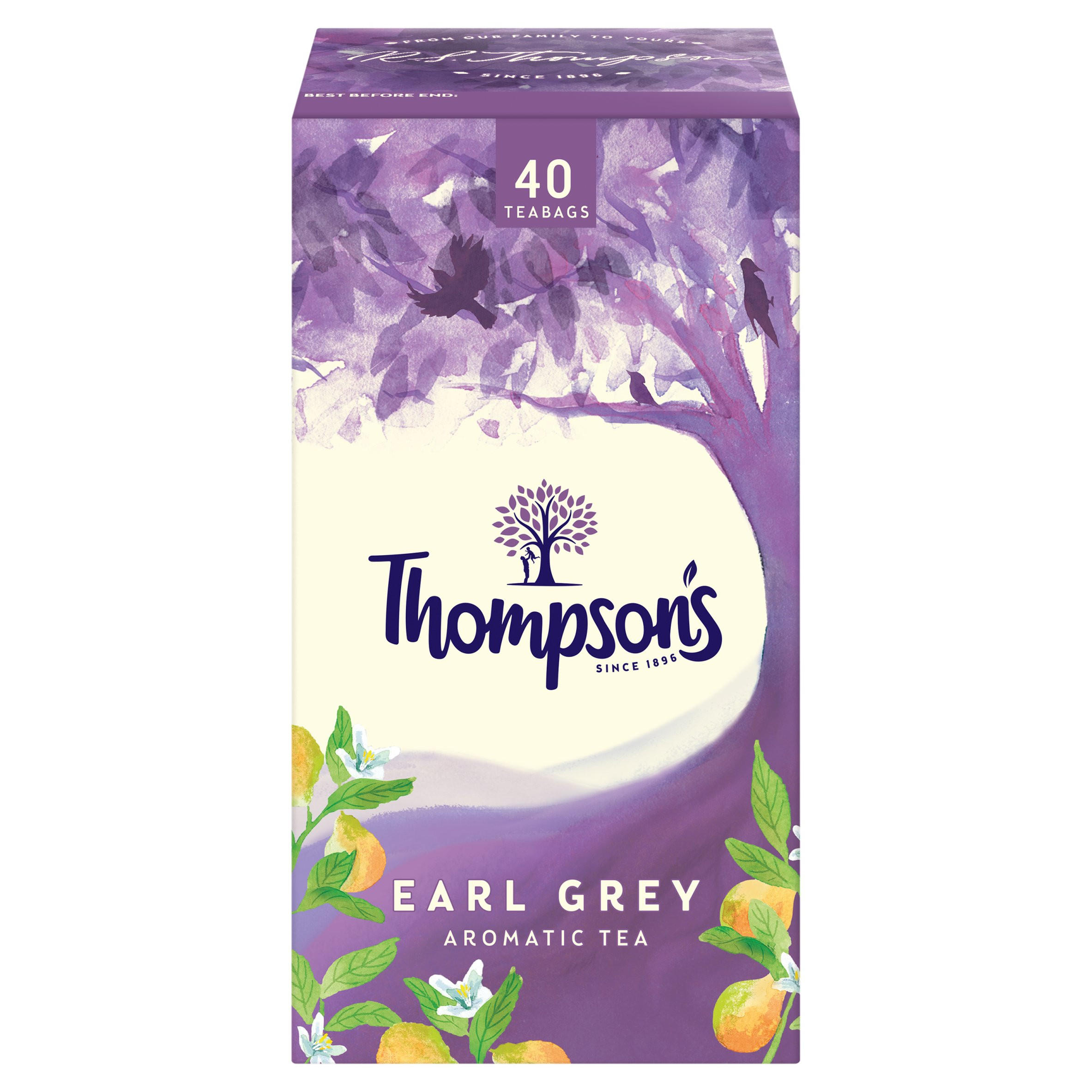 Thompson's Earl Grey 40 Teabags 80g