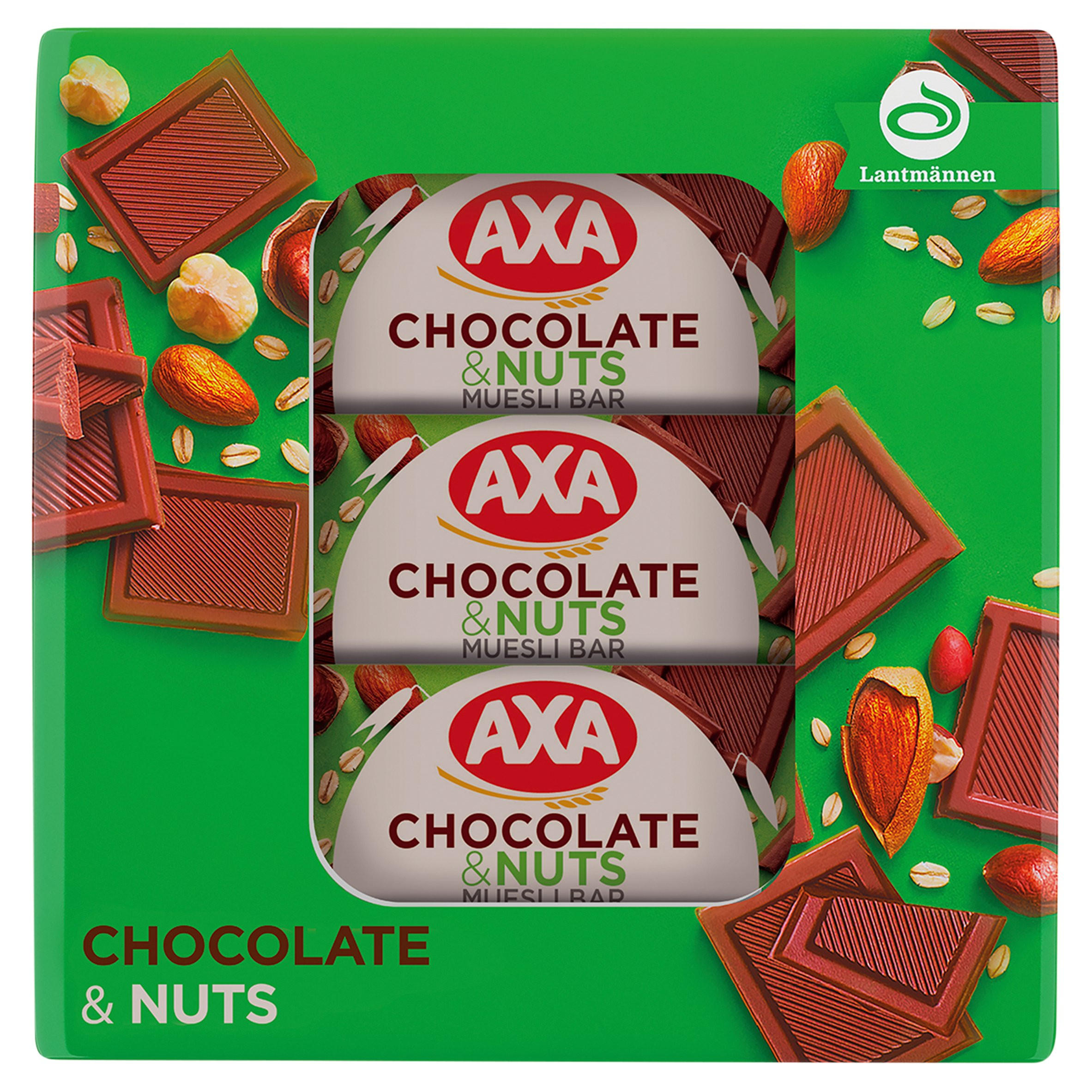 Axa Chocolate & Nuts 6 x 25g (150g)