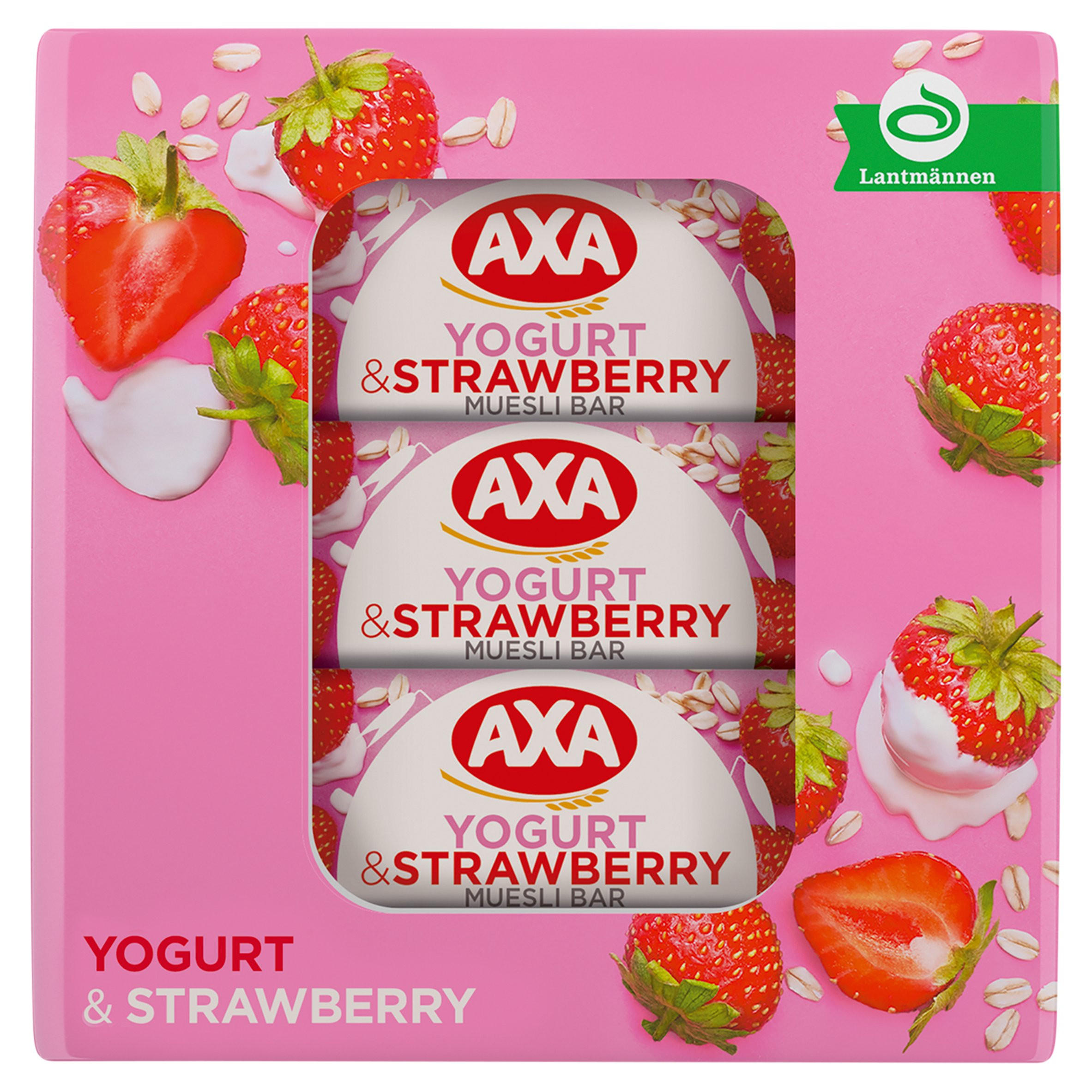 Axa Yogurt & Strawberry 6 x 25g (150g)
