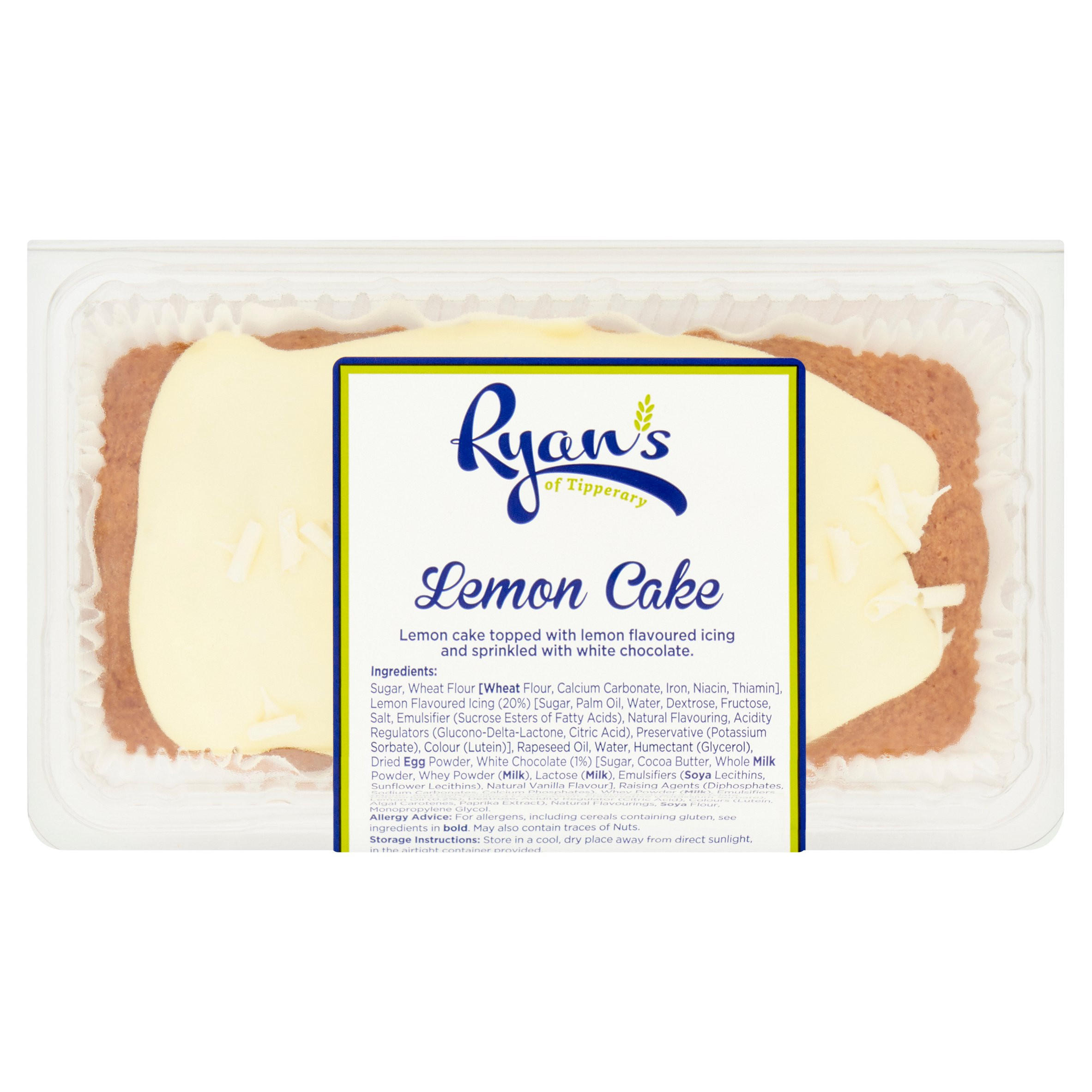 Ryan's of Tipperary Lemon Cake 400g