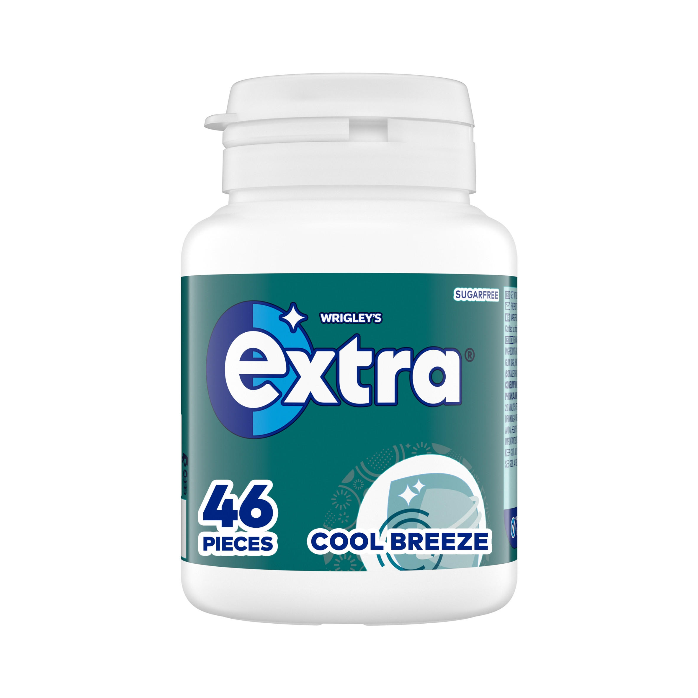 Extra Cool Breeze Sugar Free Chewing Gum x46 Pieces