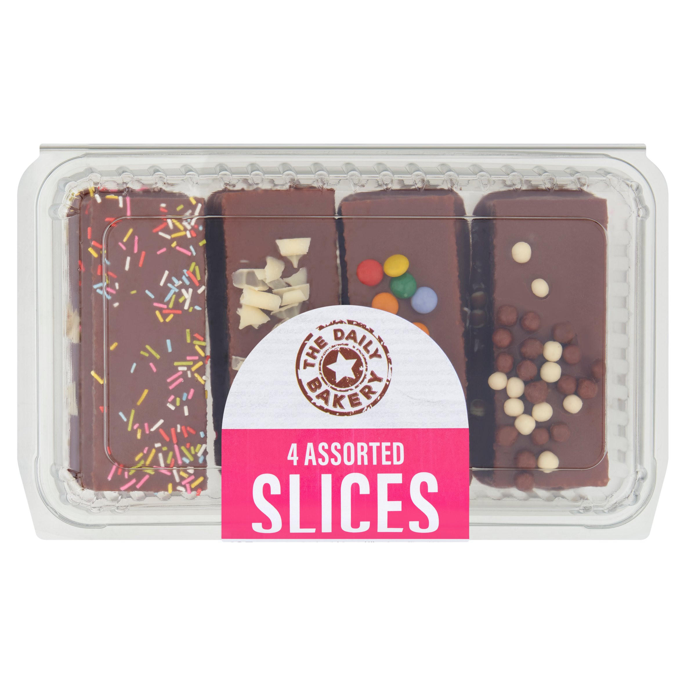 The Daily Bakery 4 Assorted Slices 185g