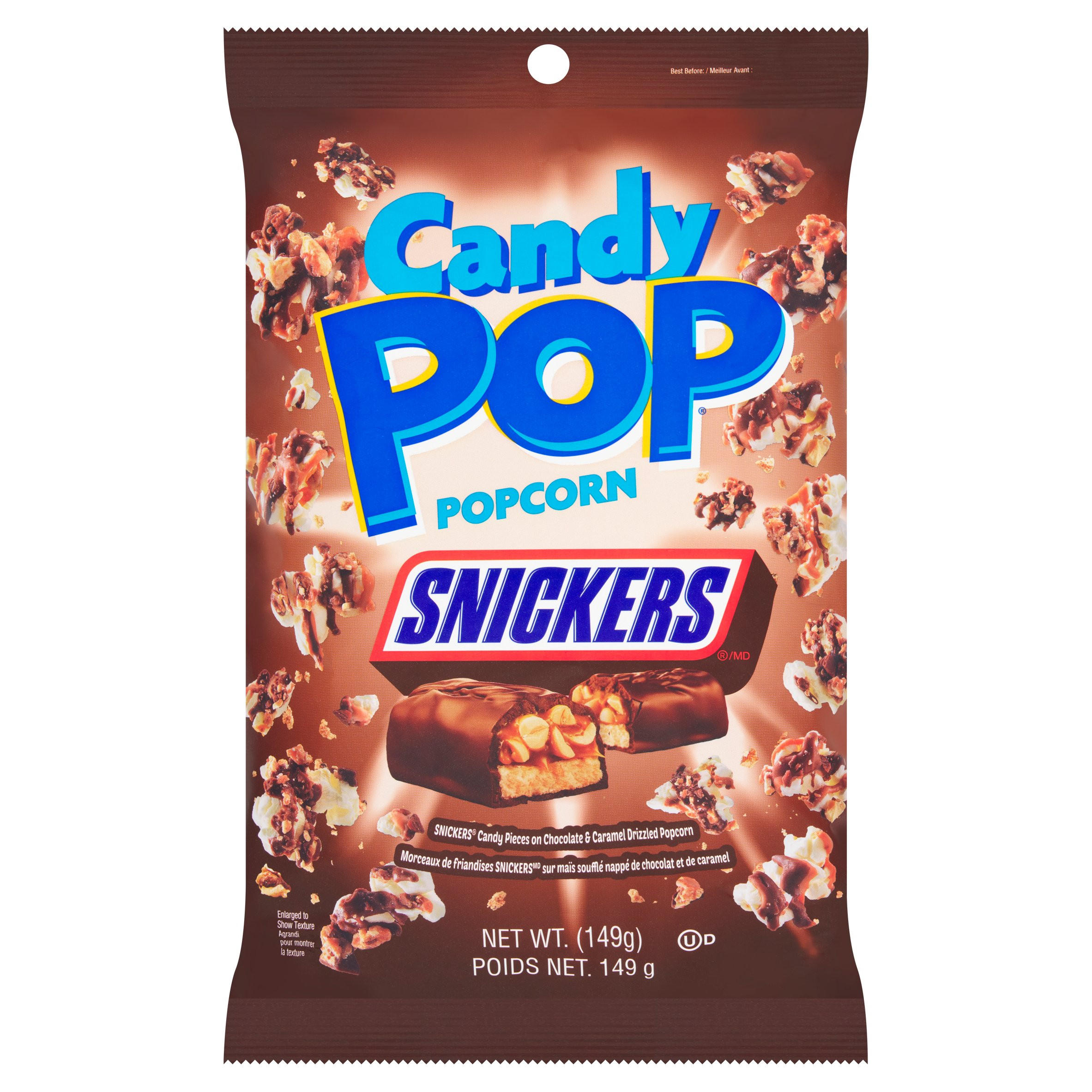 Candy Pop Popcorn Snickers 149g