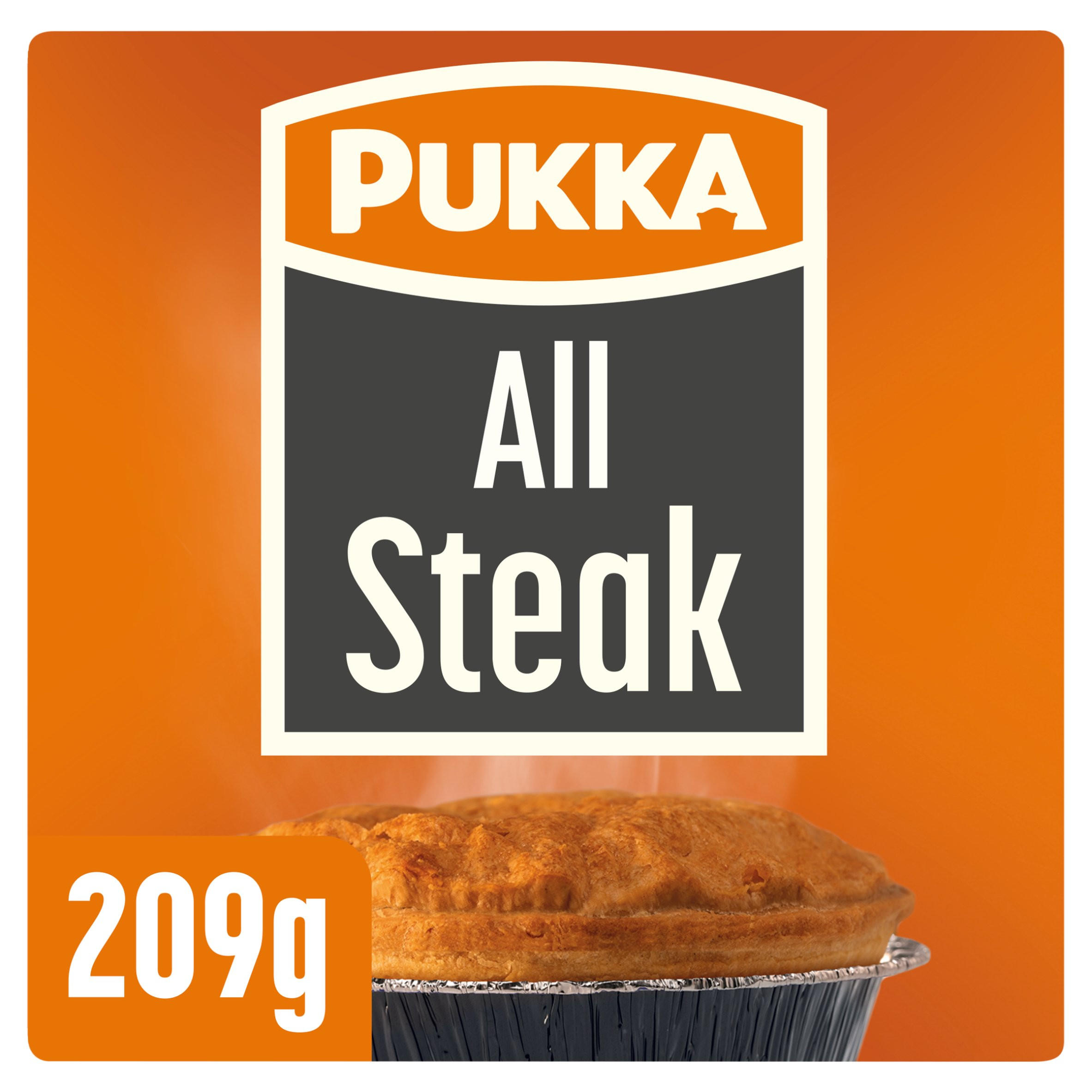 Pukka All Steak Pie 209g