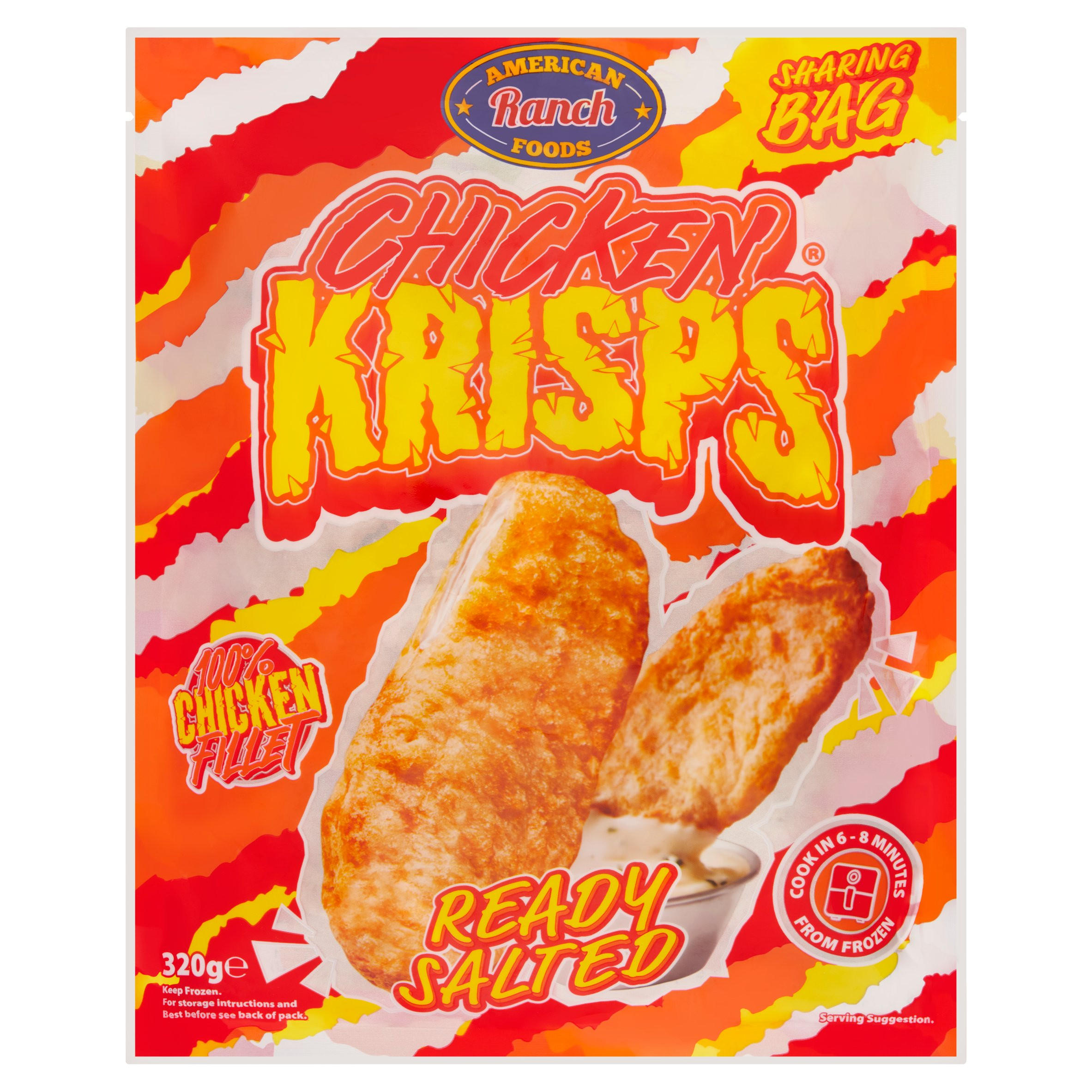 American Ranch Foods Chicken Krisps 320g