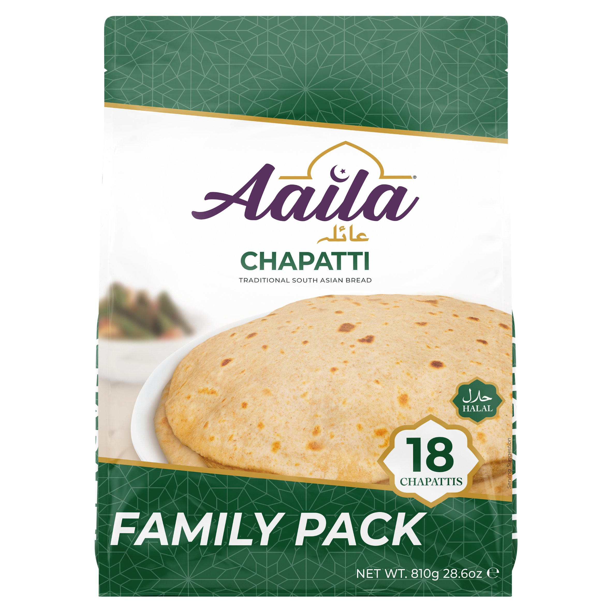 Aaila 18 Chapatti 810g