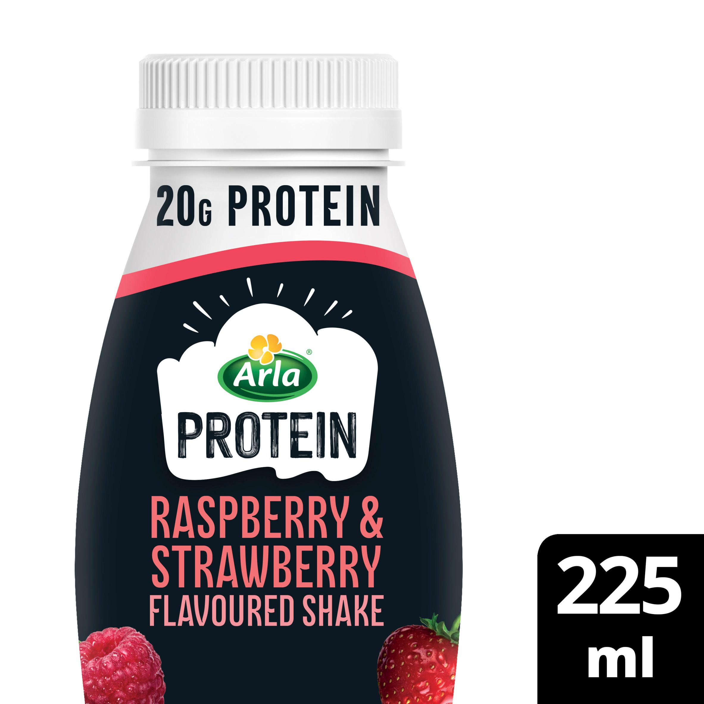 Arla Protein Raspberry and Strawberry Flavoured Milk 225ml