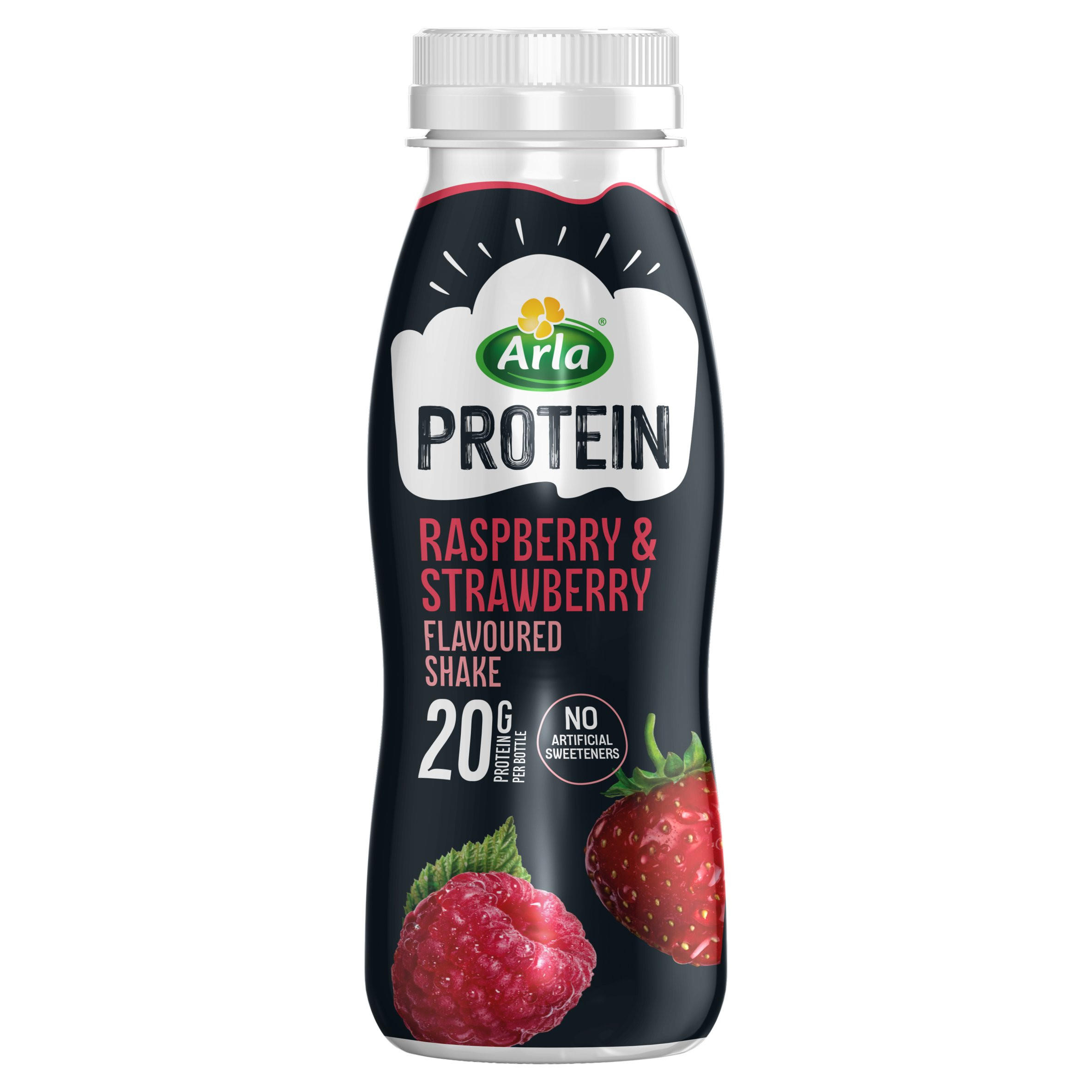 Arla Protein Raspberry and Strawberry Flavoured Milk 225ml