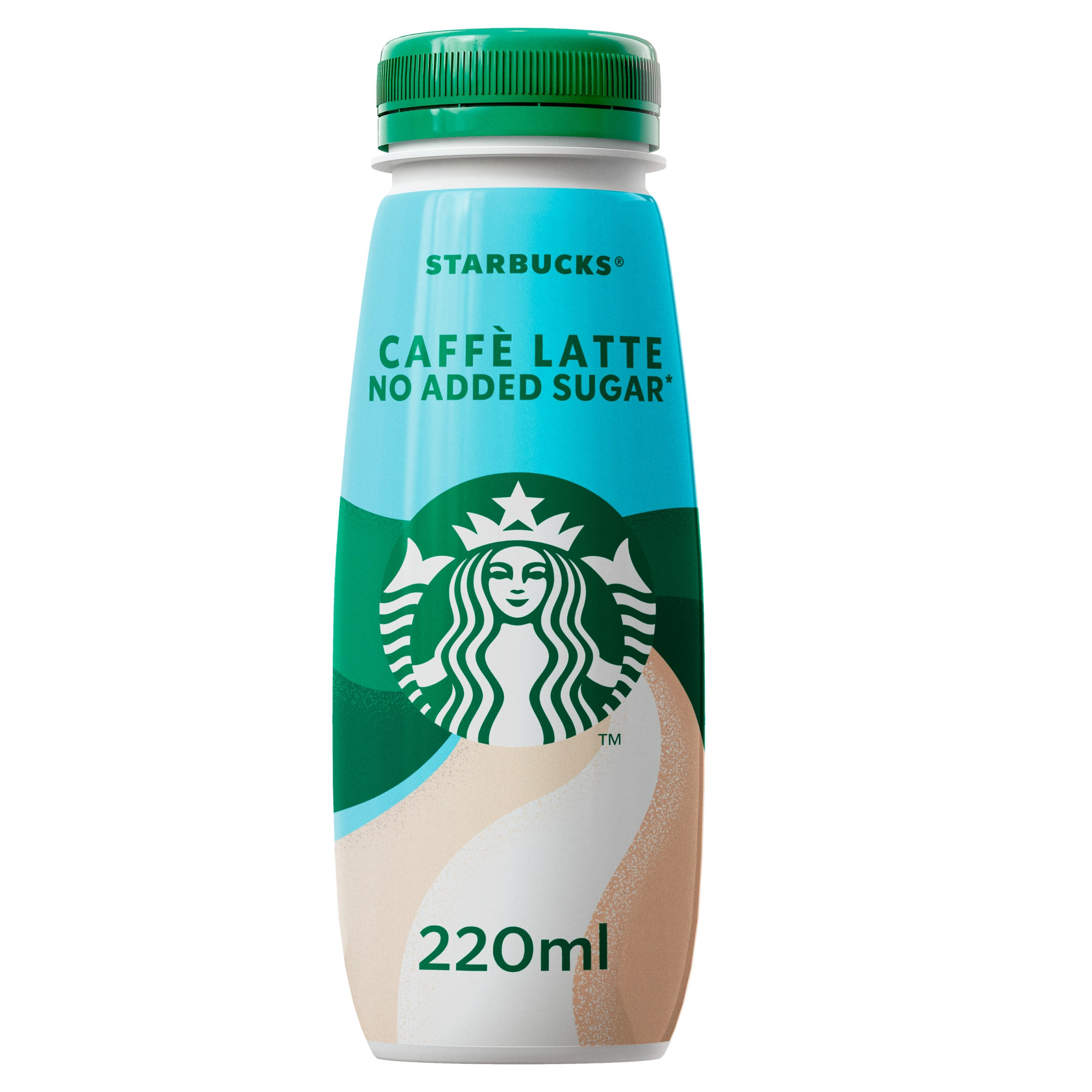 Starbucks Caffè Latte No Added Sugar Iced Coffee 220ml