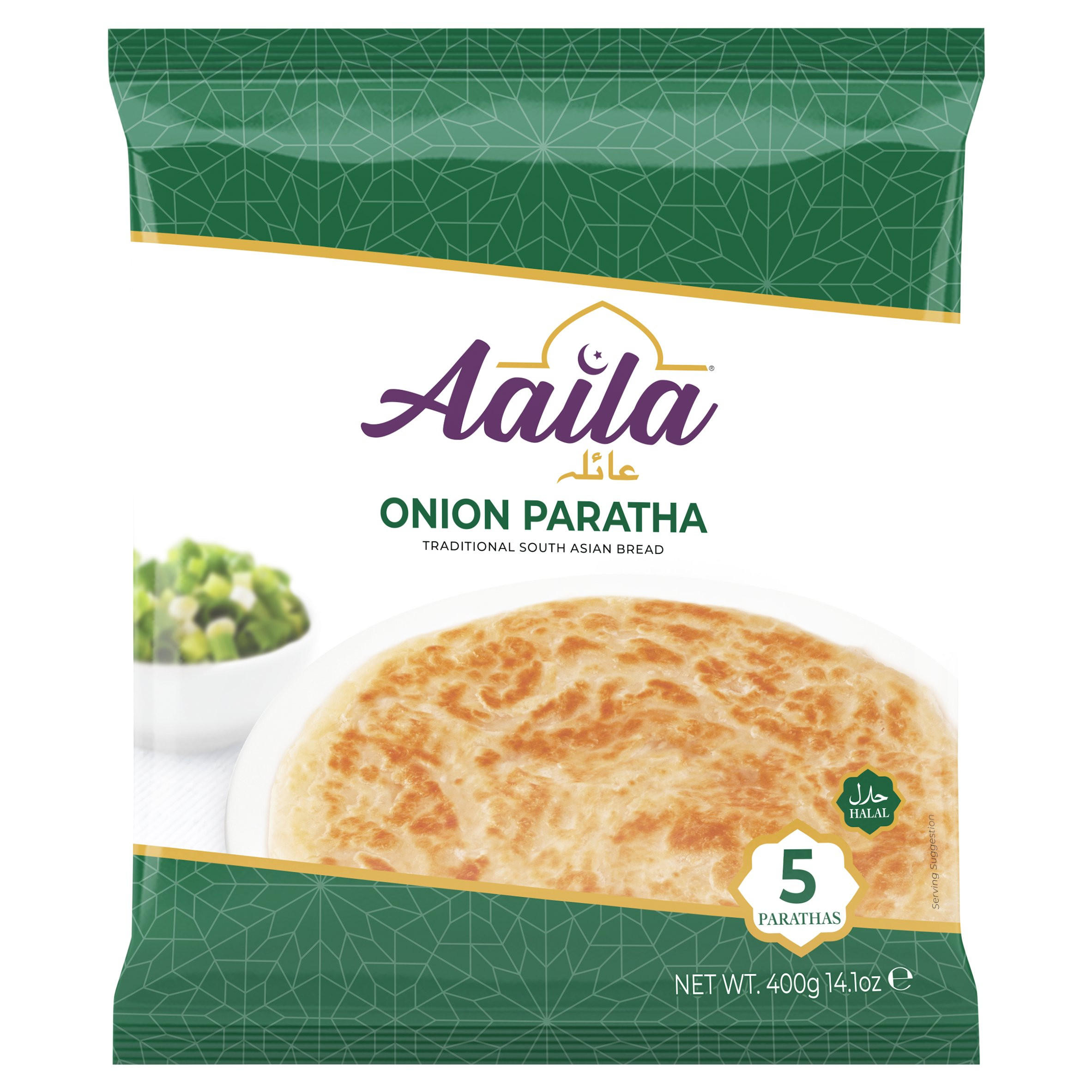 Aaila 5 Onion Paratha 400g