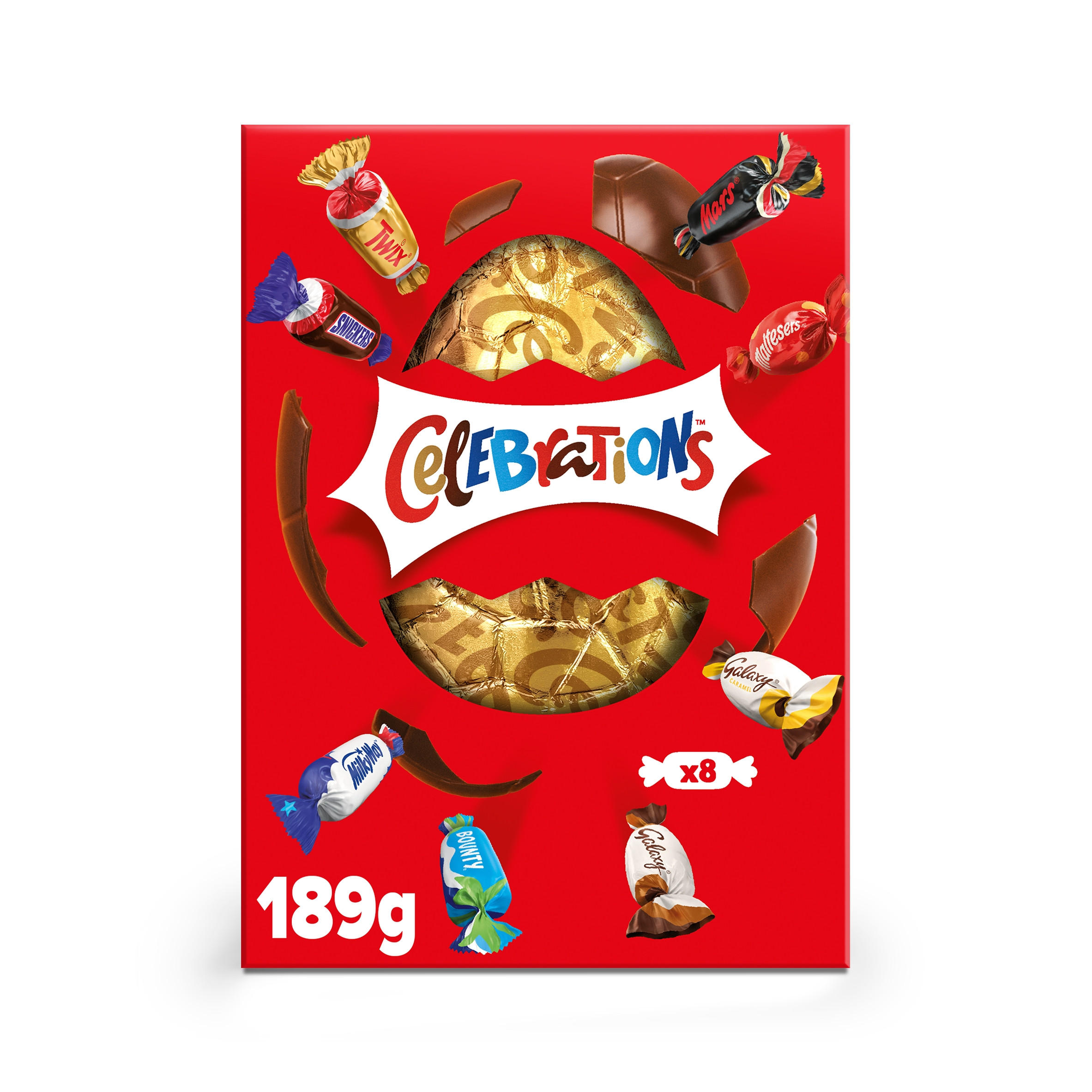 Celebrations Milk Chocolate Large Easter Egg 189g