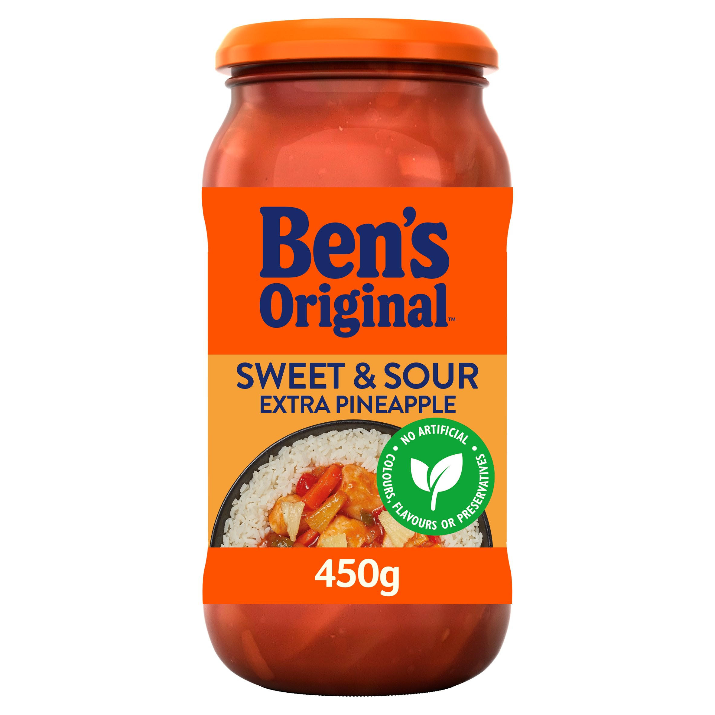 Bens Original Sweet and Sour Extra Pineapple Sauce 450g